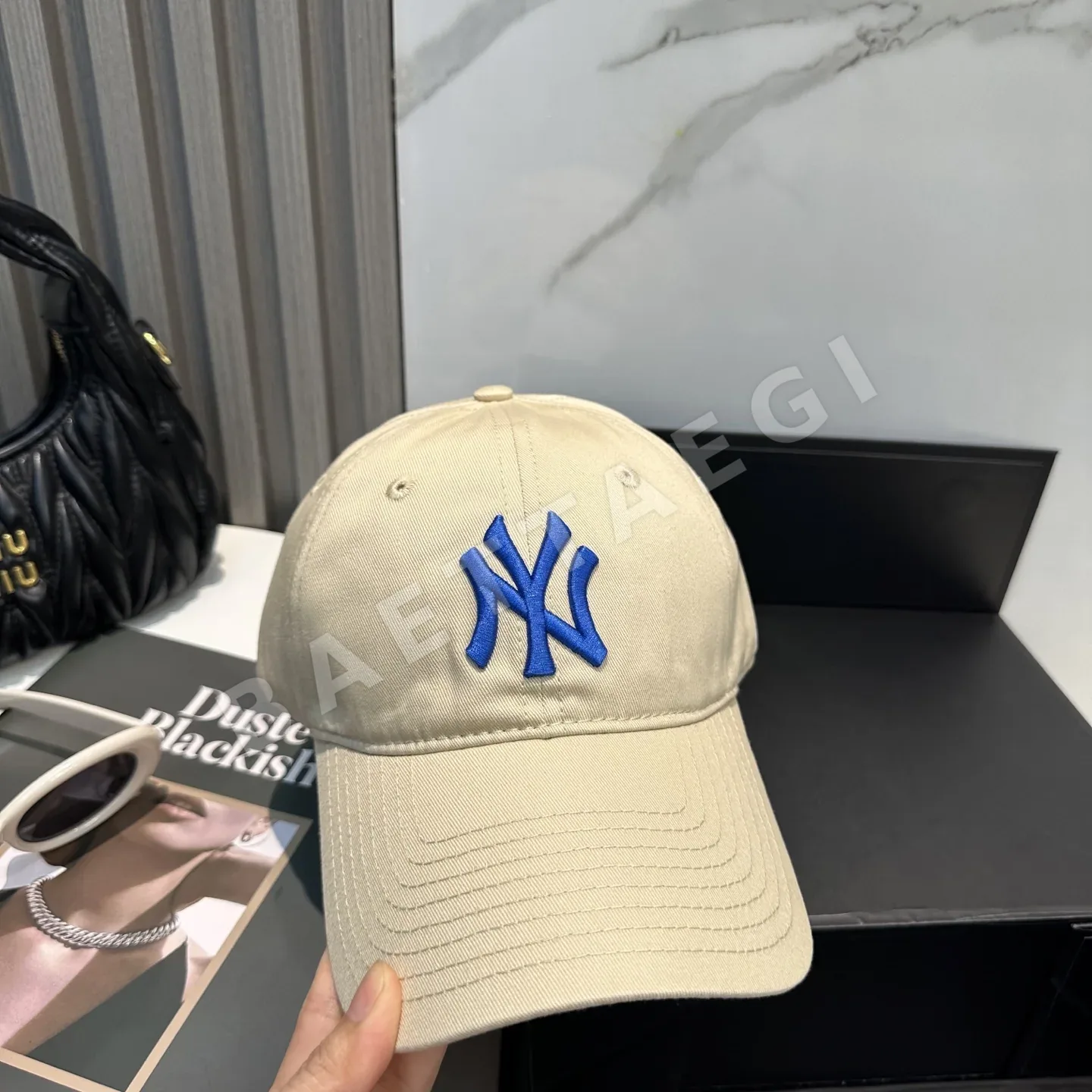 MLB 뉴욕 양키스 3D 자수 베이스볼 캡 상세 이미지 5