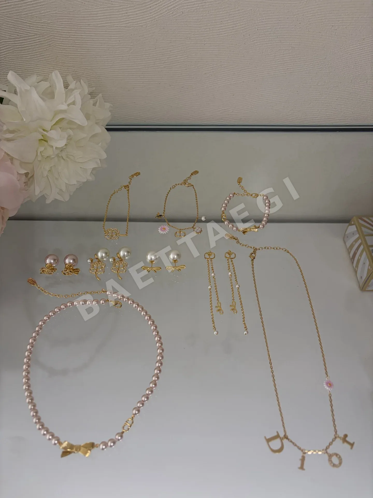 디올 목걸이 153406