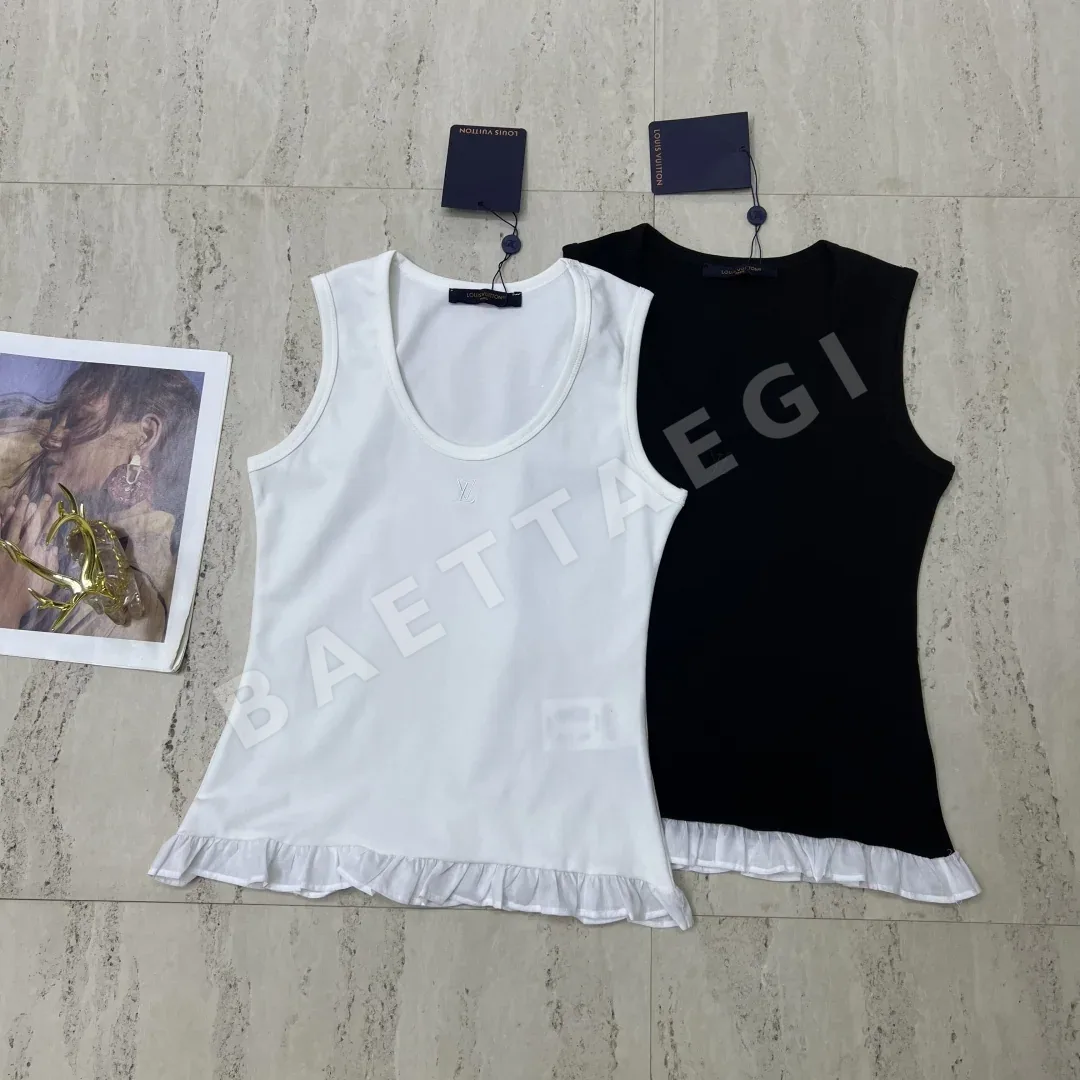루이비통 여성 코튼 반팔 티셔츠 상세 이미지 2