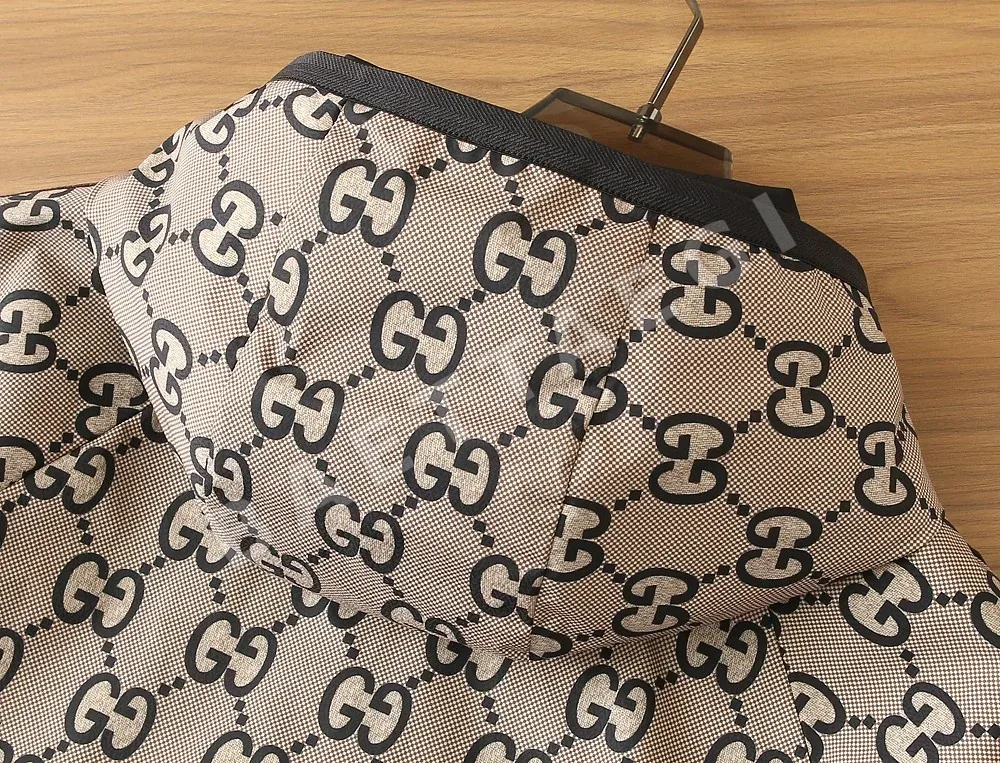 구찌 모노그램 패치워크 후드 재킷 P395 상세 이미지 7