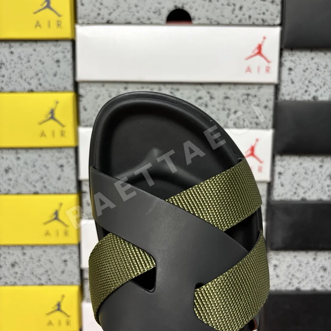 에르메스 [YX] 블랙 그린 205761 Hermes Chypre Sandal 상세 이미지 4