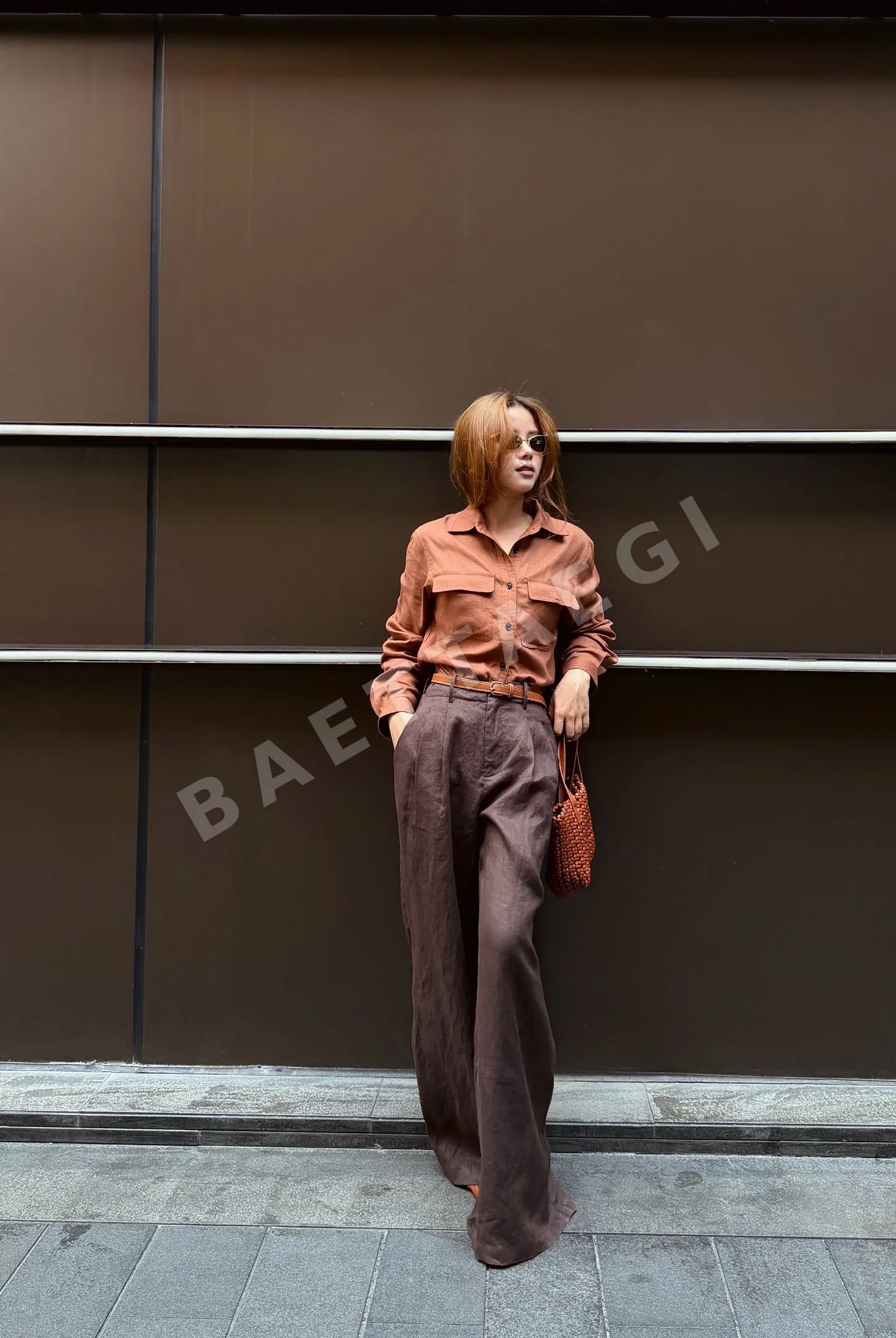 로로피아나 여성 린넨 긴팔 재킷 상세 이미지 6