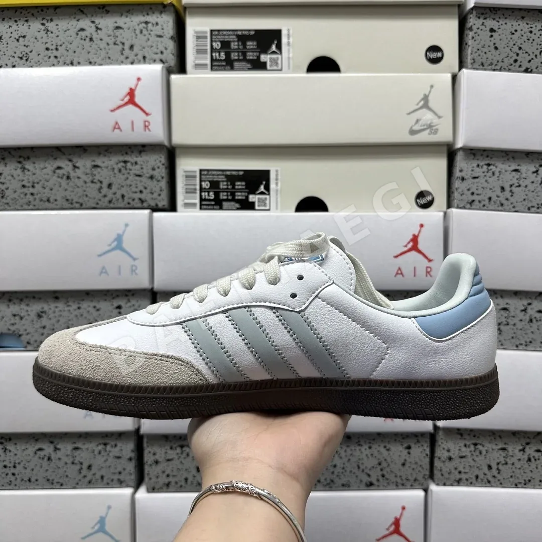 아디다스 [GOD] 삼바 OG ID2055 200816 Adidas Samba OG White Halo Blue 상세 이미지 9