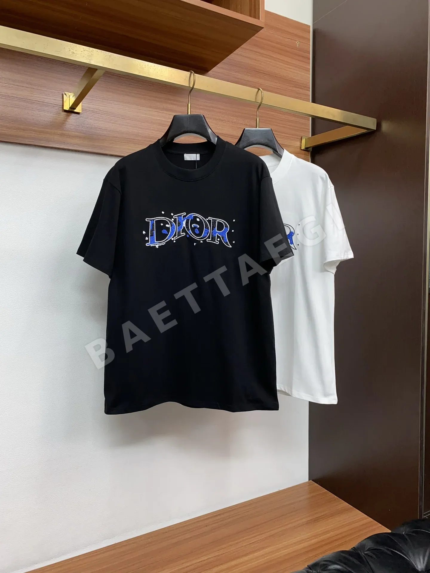 디올 남성 코튼 크루넥 반팔 티셔츠 상세 이미지 8