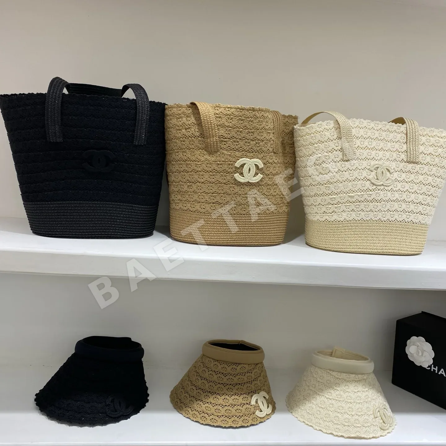 샤넬 레이스 수트 모자 120242