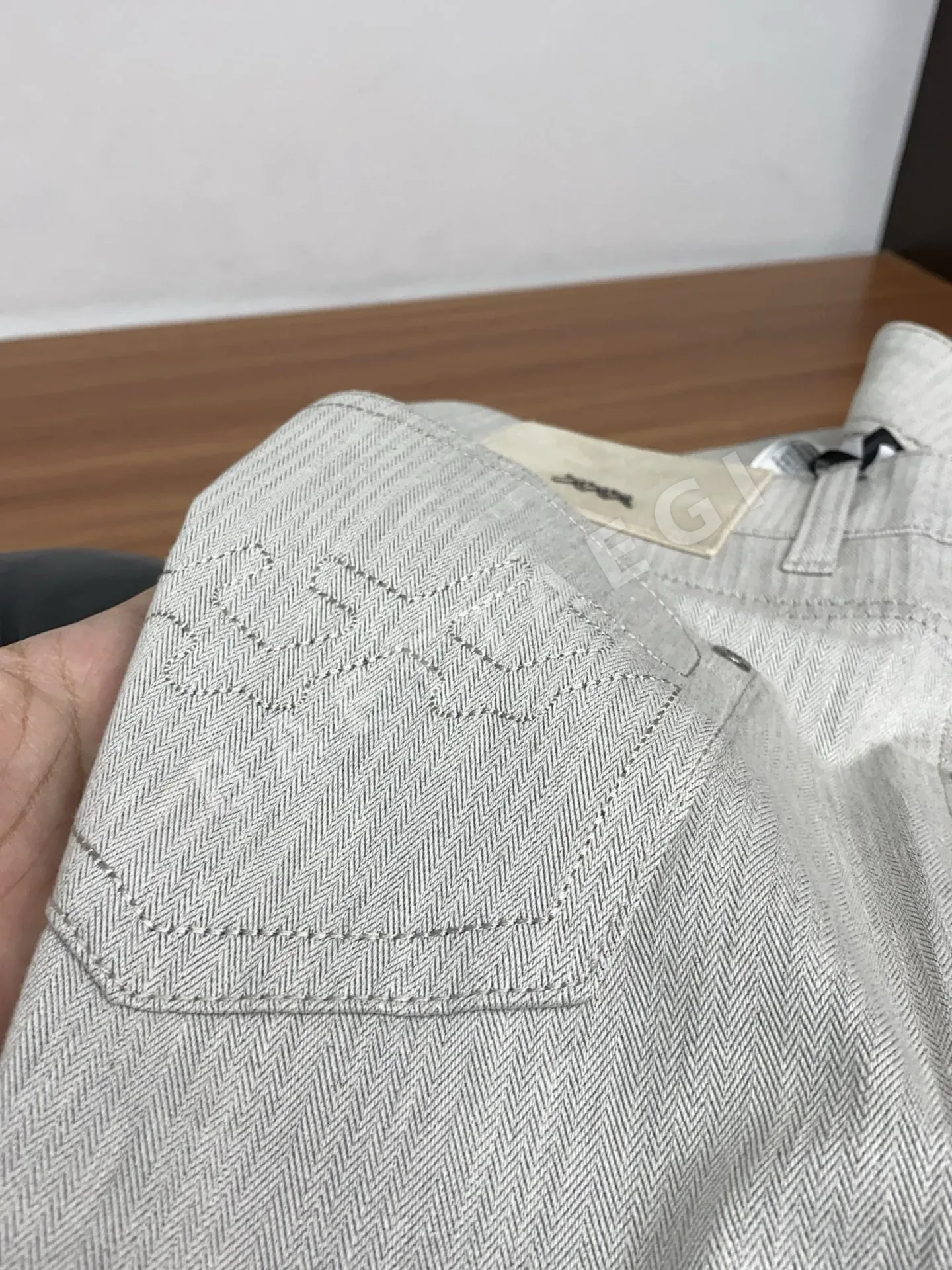 제냐 남성 데님 바지 상세 이미지 5