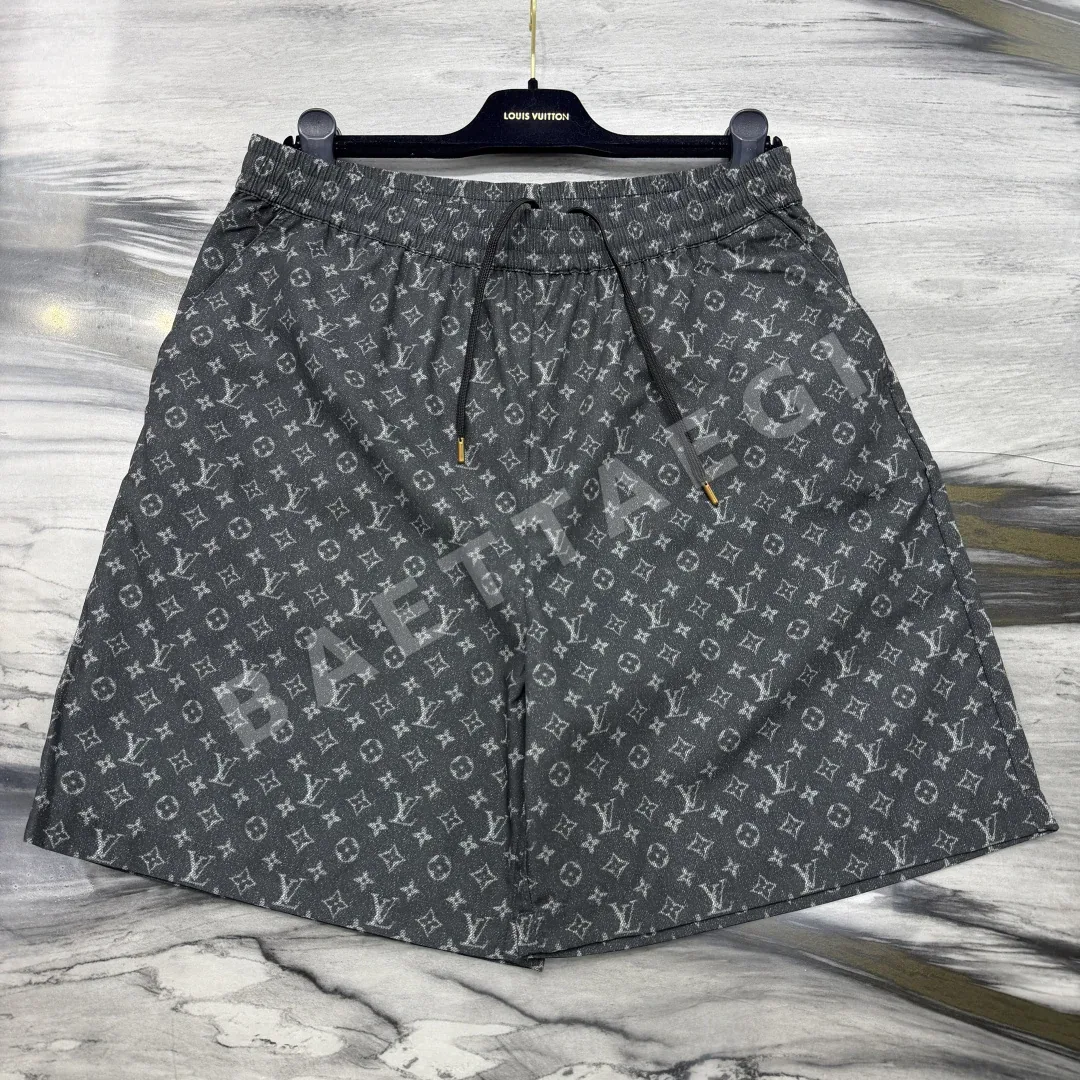 루이비통 LV 로고 남성 반바지 상세 이미지 4