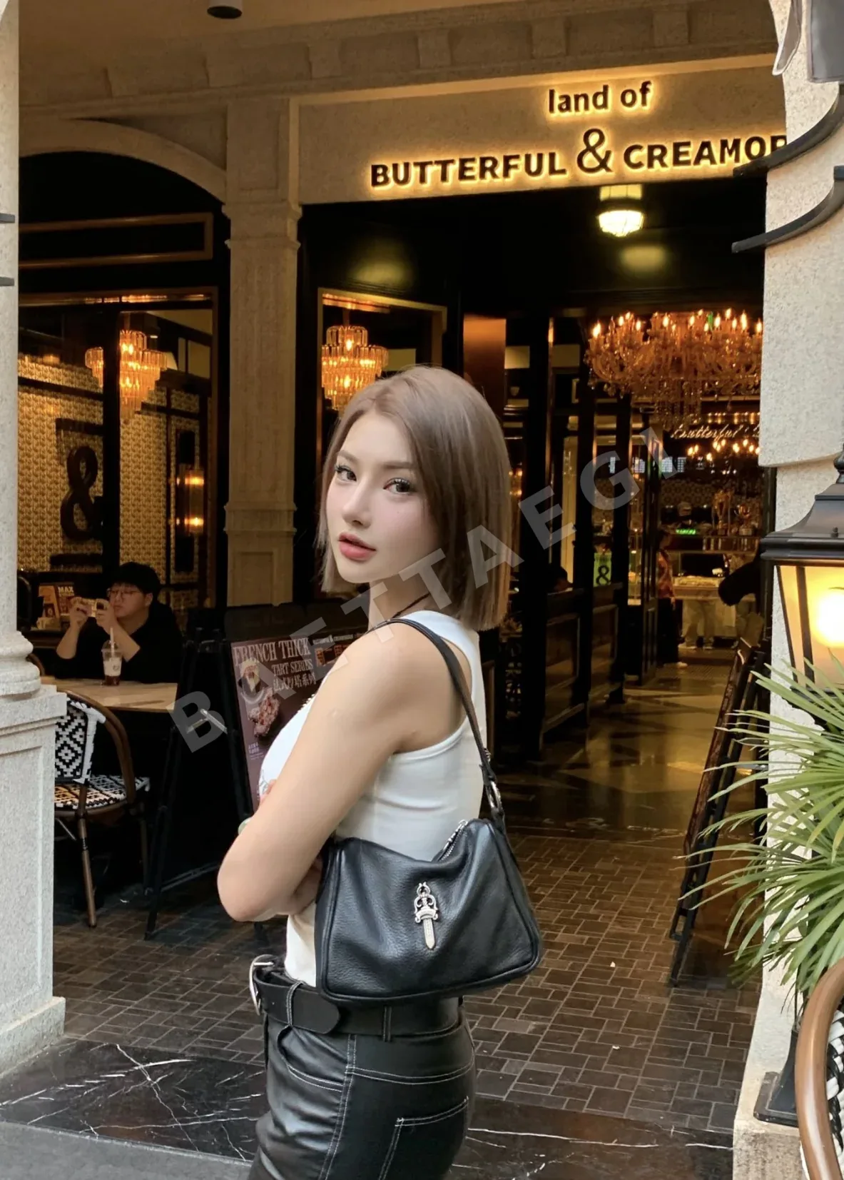 크롬하츠 미디엄 블랙 치킨너겟백 가방 상세 이미지 14