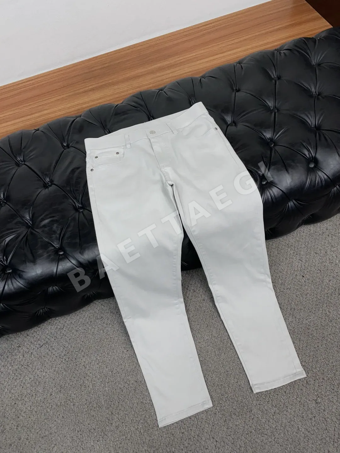 디올 남성 데님 바지 상세 이미지 7