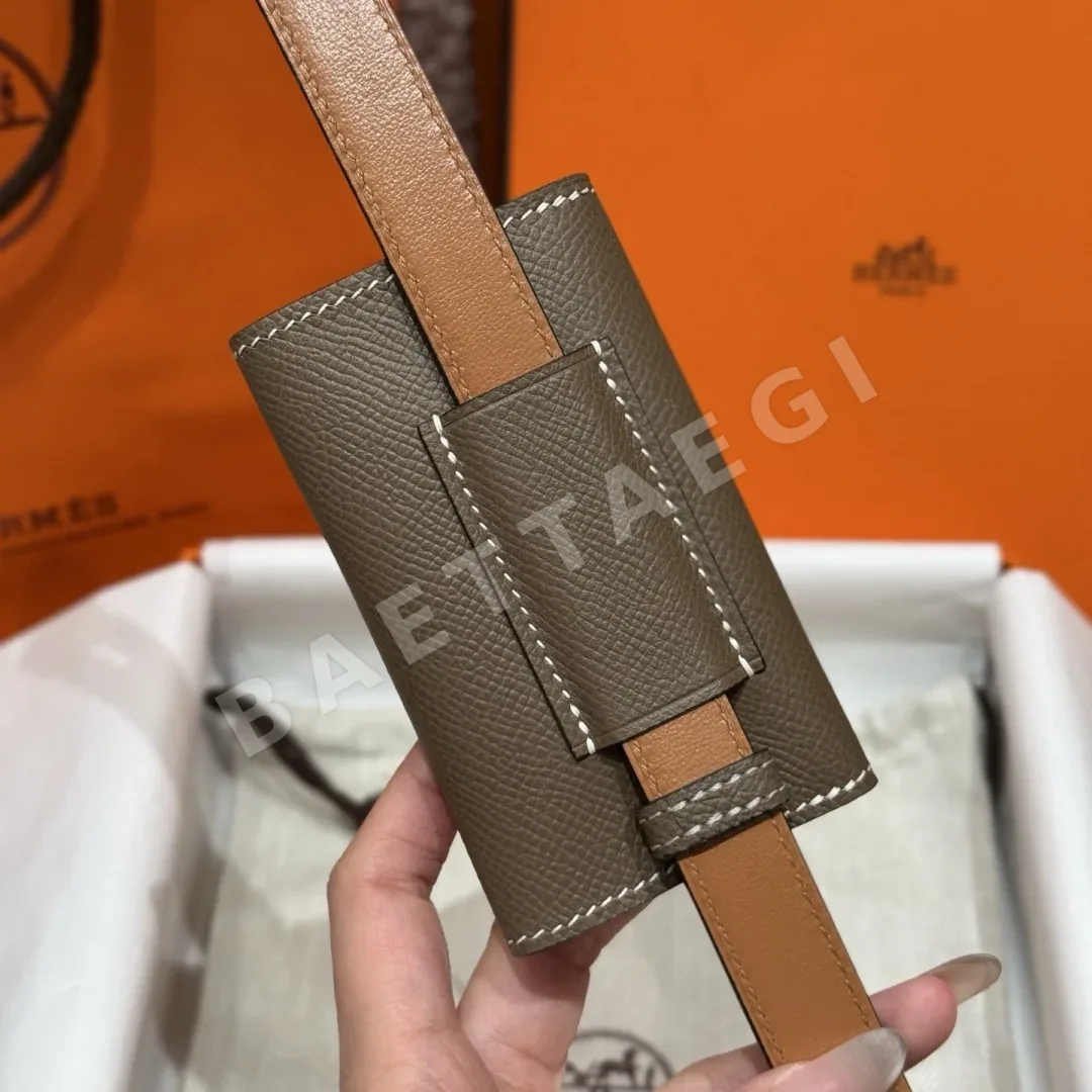에르메스 켈리 버클 앱송 카프스킨 벨트 상세 이미지 8
