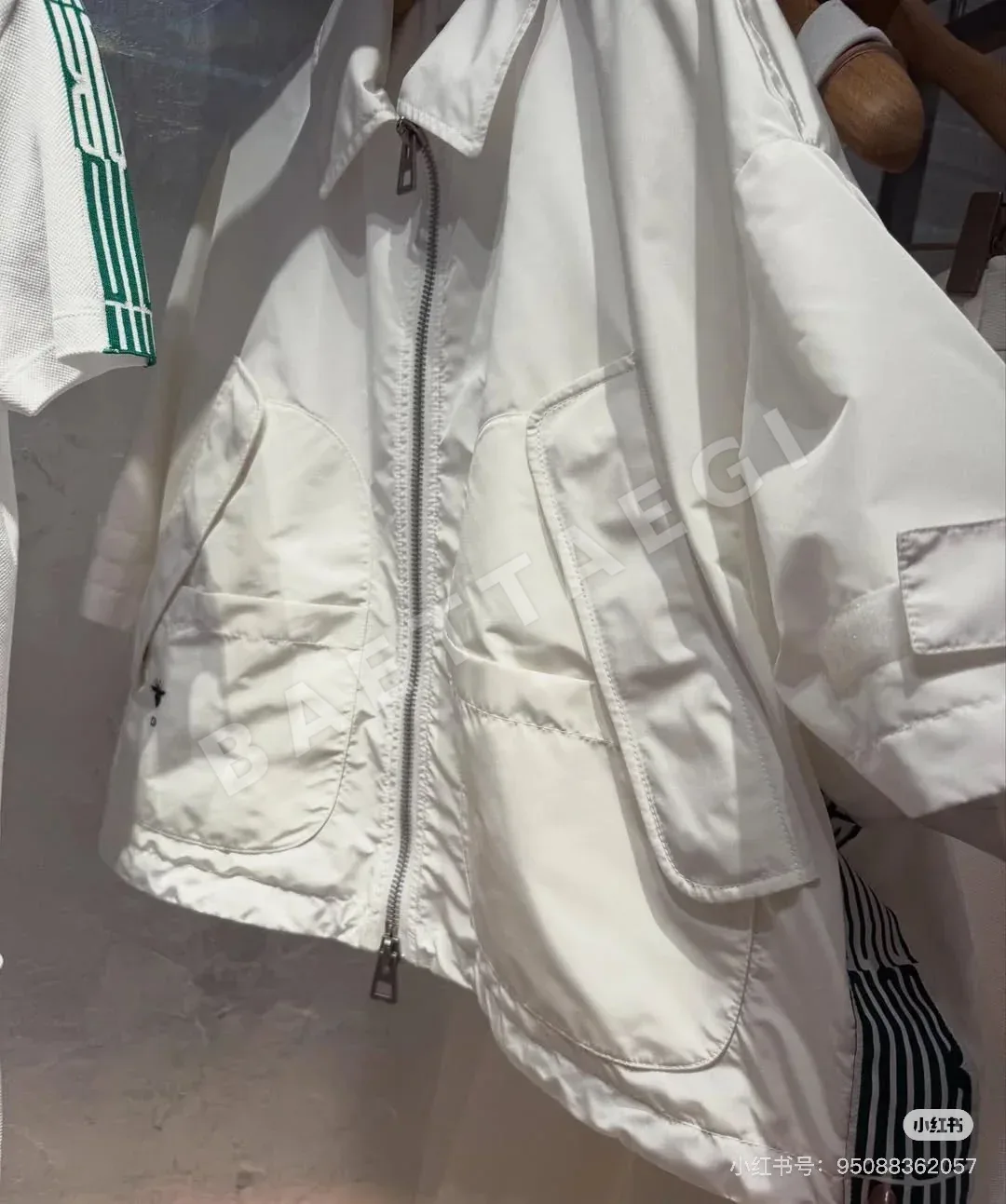 디올 초가을 배색 여성 자켓 상세 이미지 2