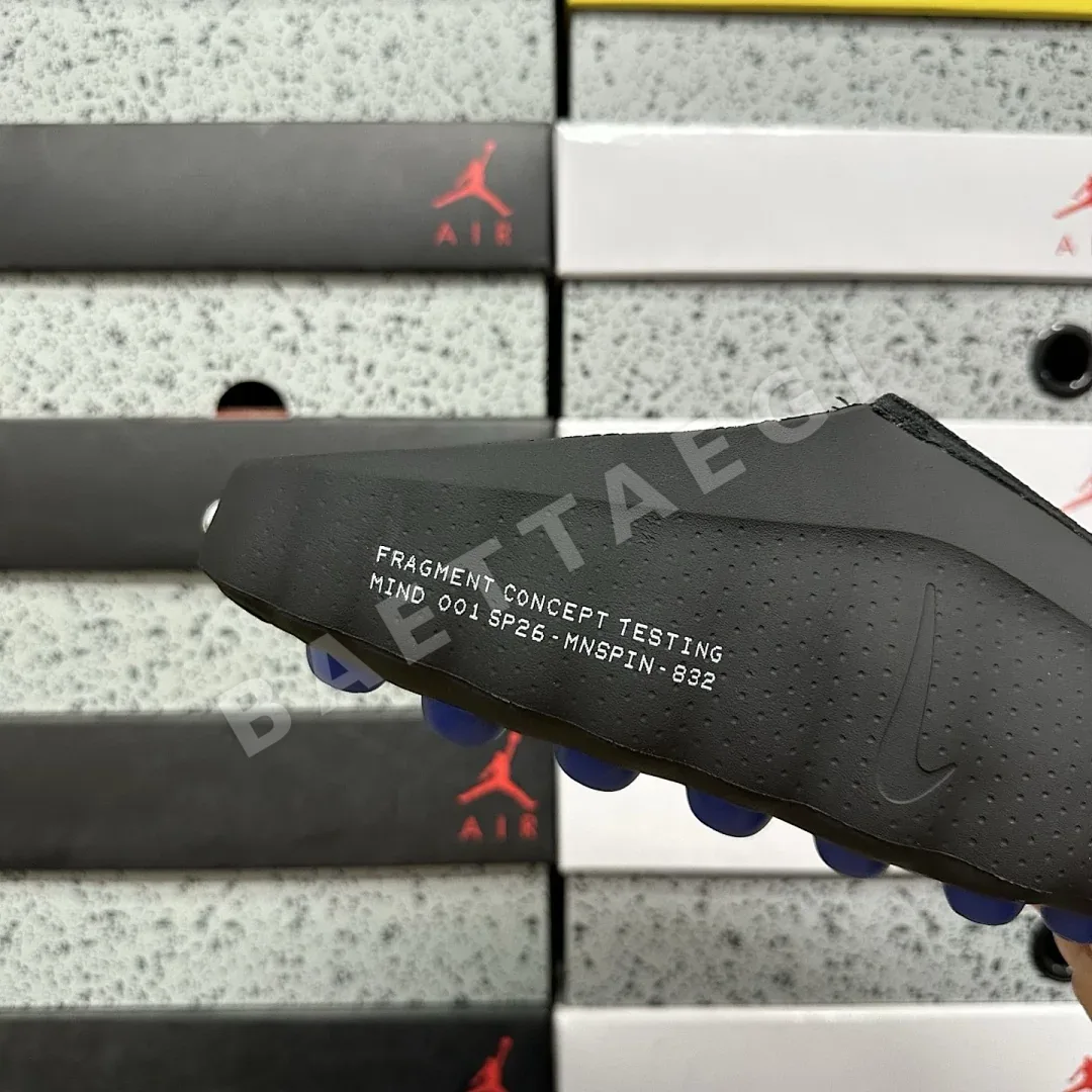 나이키 [S2/TOP] 마인드 001 슬라이드 IQ8502-001 201410 Nike Mind 001 Slide Fragment Black 상세 이미지 7