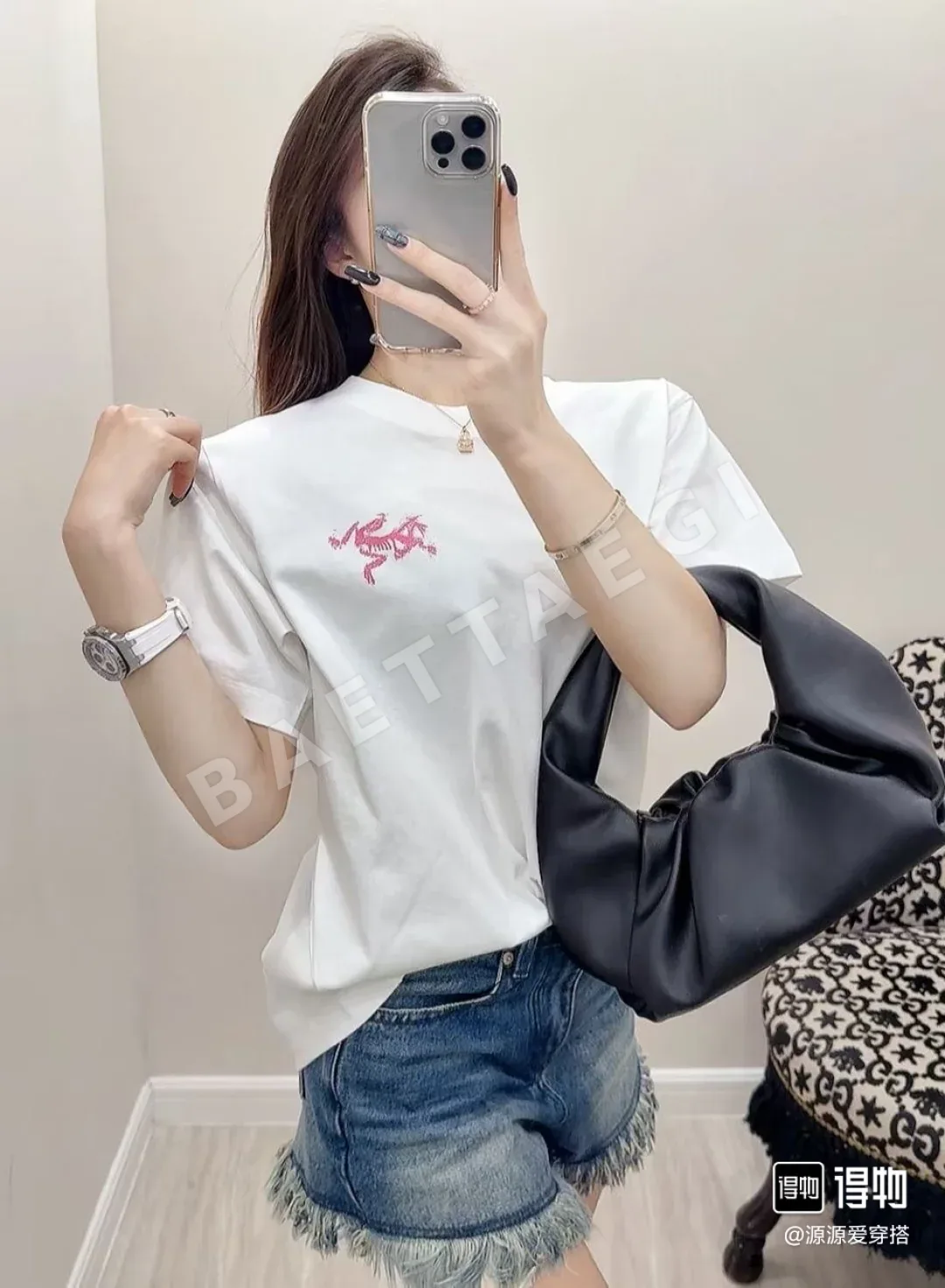 아크테릭스 나인스퀘어 패치워크 반팔 티셔츠 상세 이미지 19