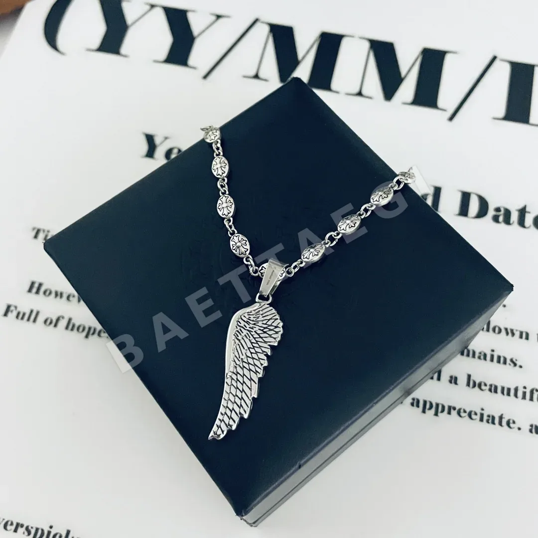 크롬하츠 클래식 레트로 페더 펜던트 목걸이 상세 이미지 8