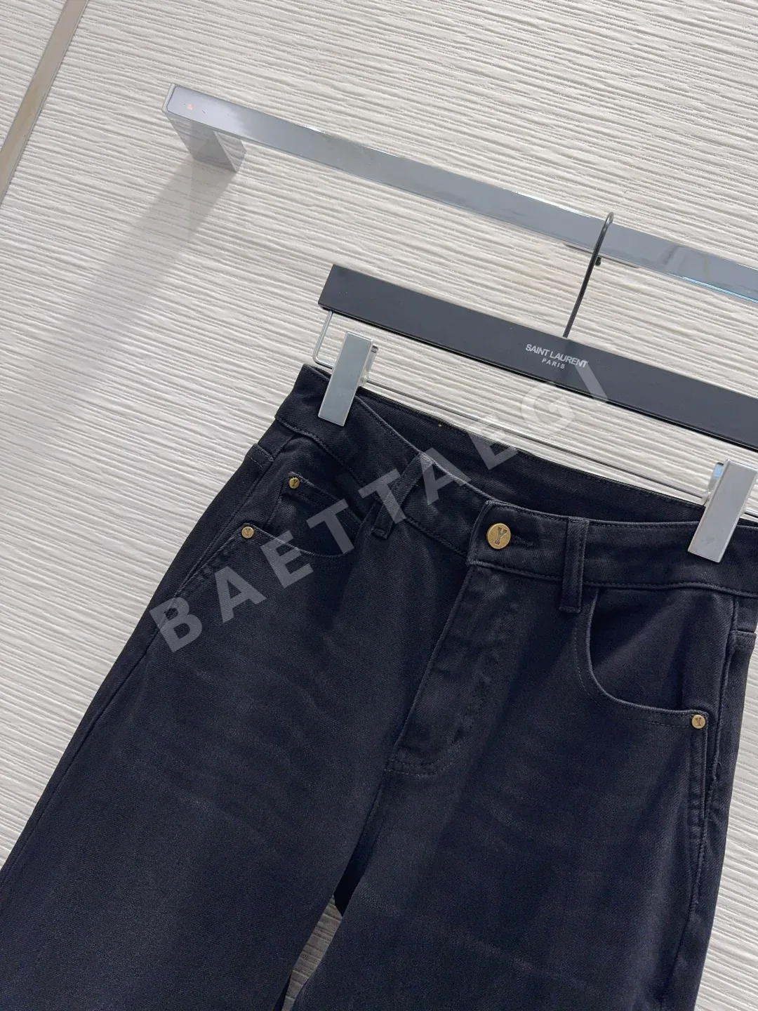생로랑 3D 테일러드 핏 여성 바지 상세 이미지 3