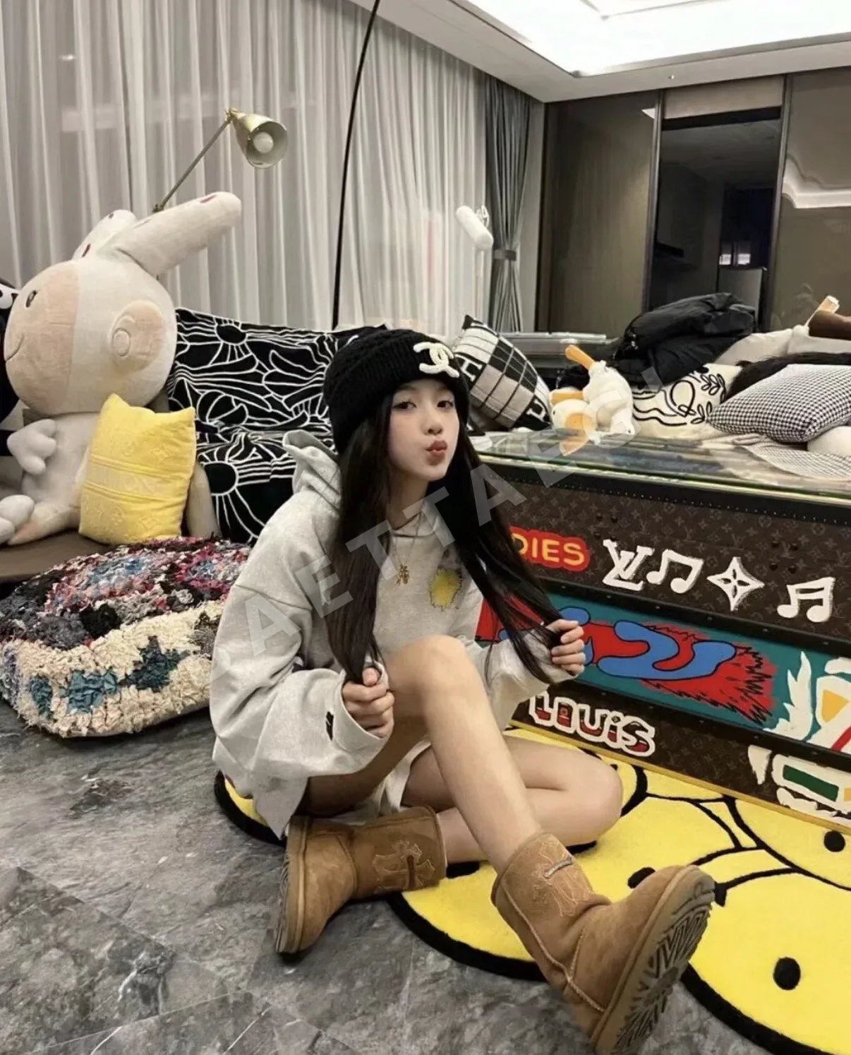 크롬하츠 부츠 브라운 가죽 상세 이미지 10