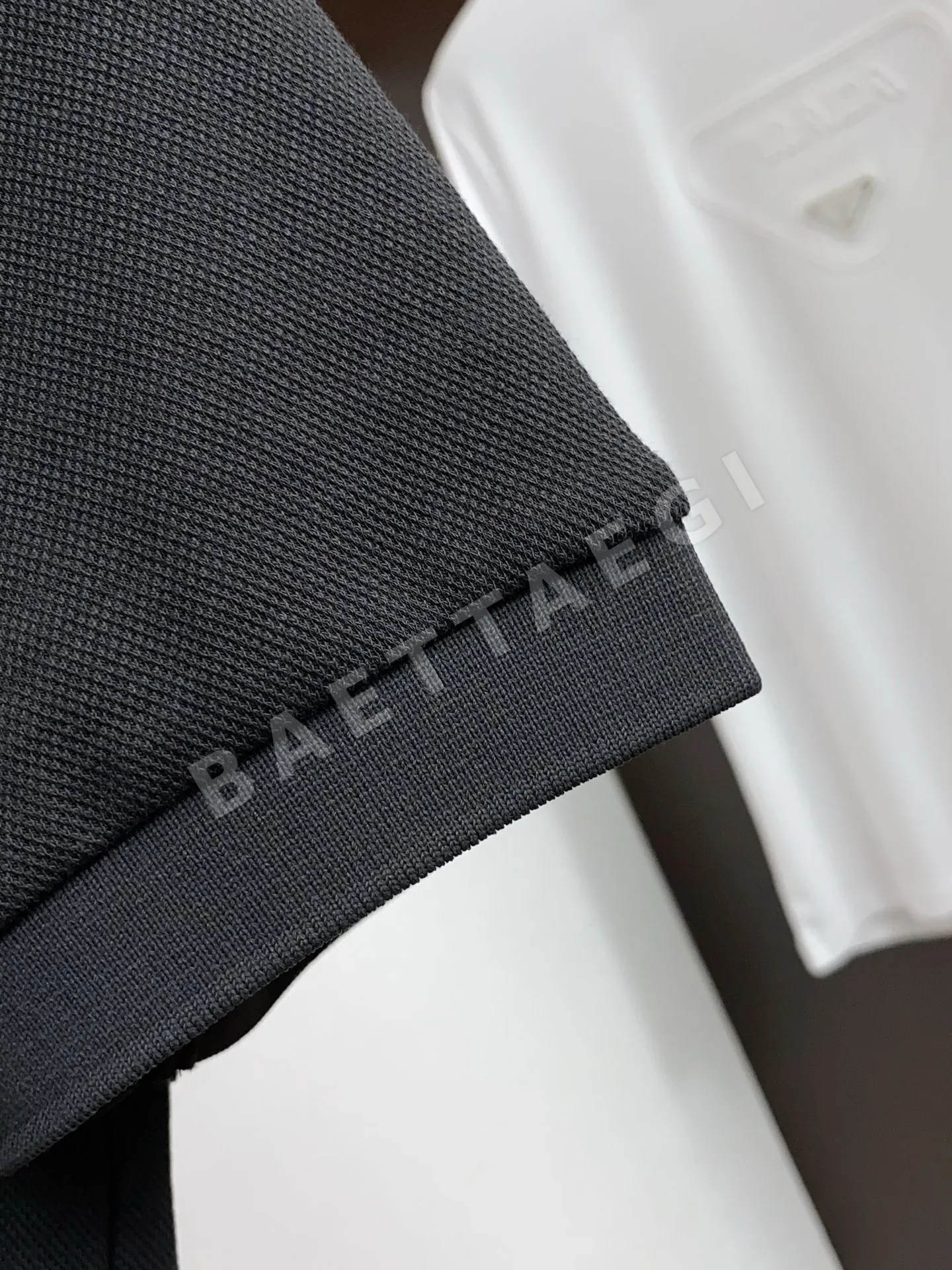 브루넬로쿠치넬리 남성 텐셀 코튼 피케 반팔 폴로셔츠 상세 이미지 5