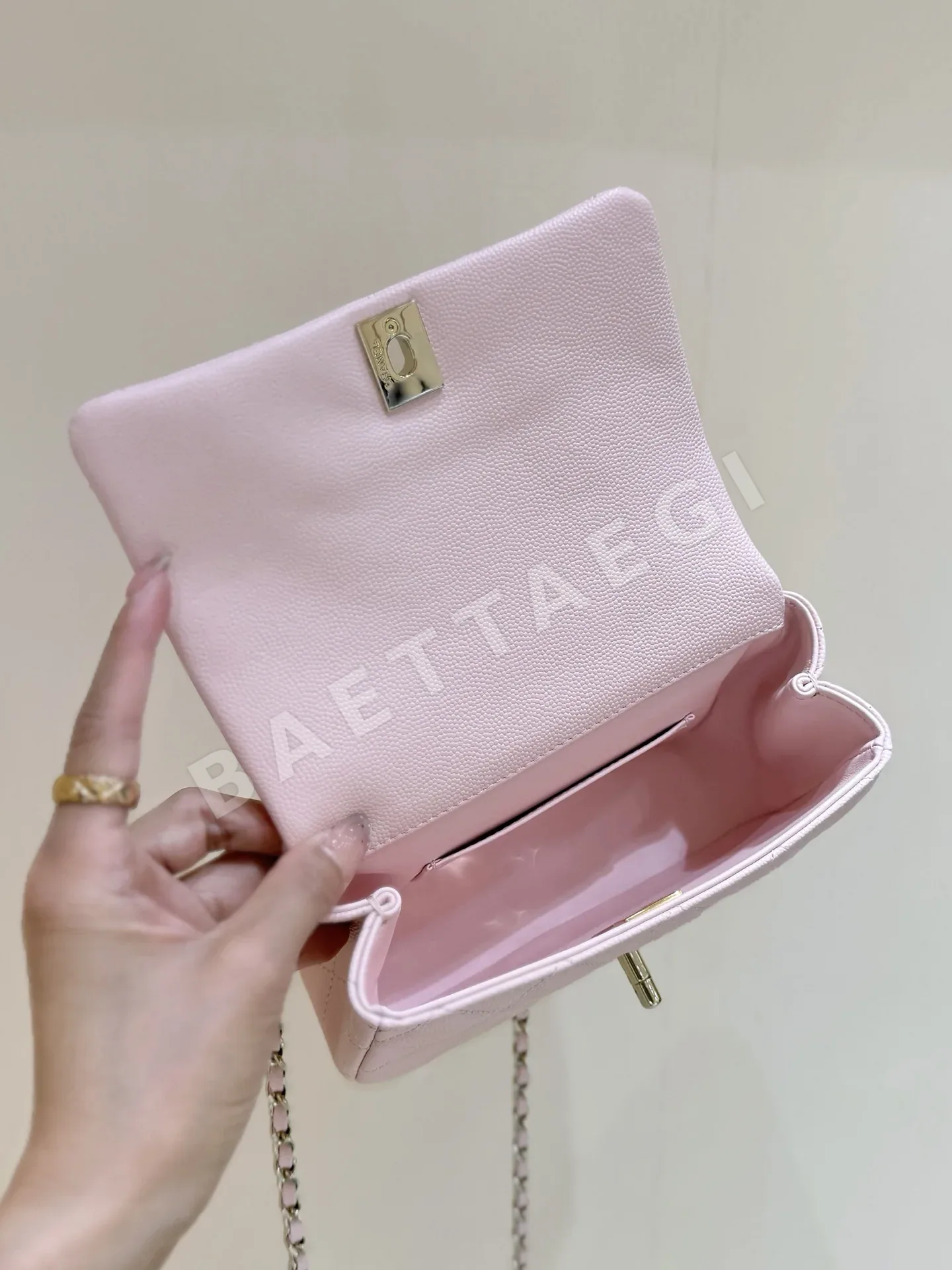 샤넬 코코 크러쉬 미니 핸들 가방 AS5554 상세 이미지 6