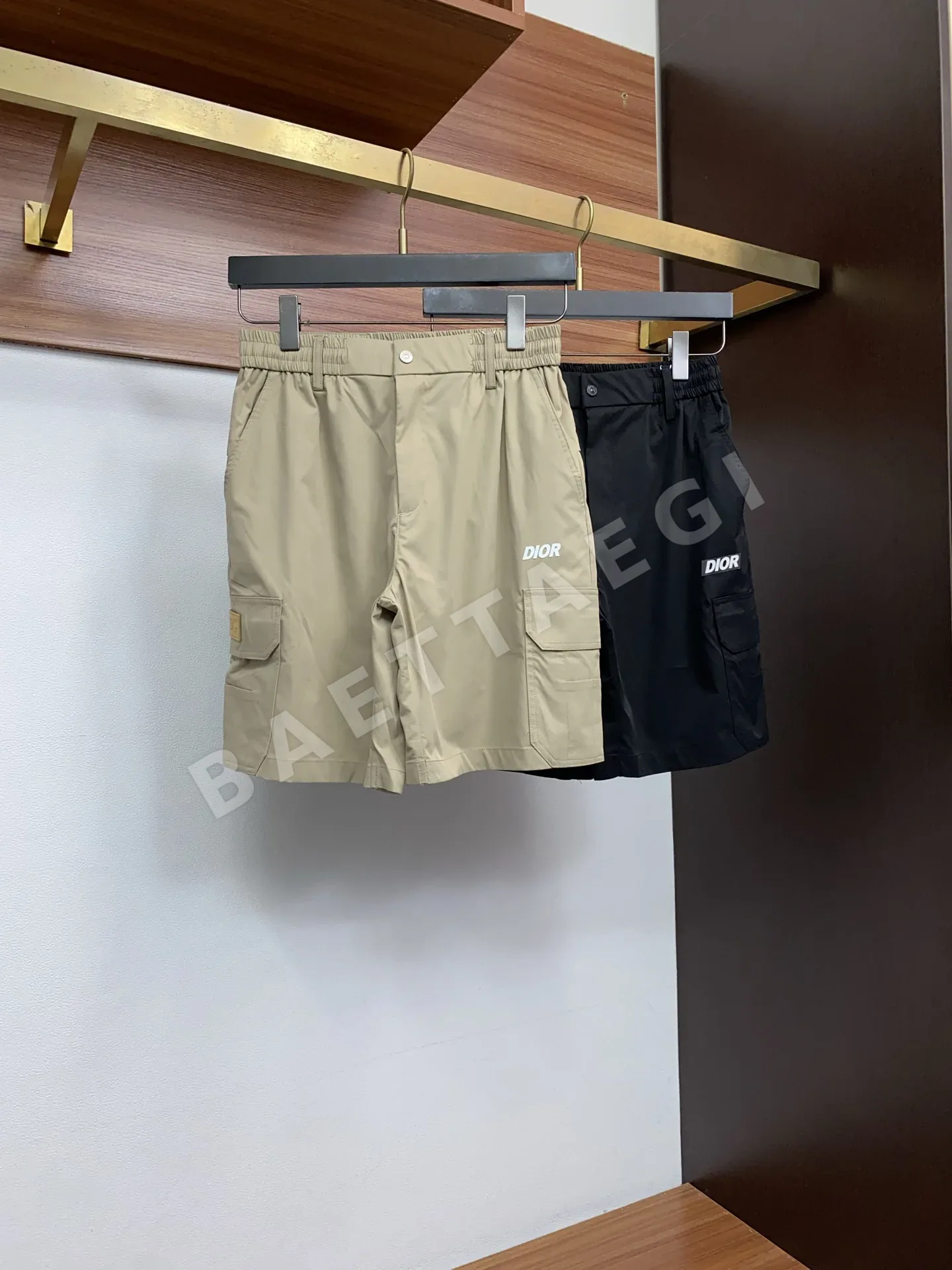 디올 코튼 캐주얼 남성 반바지 상세 이미지 9