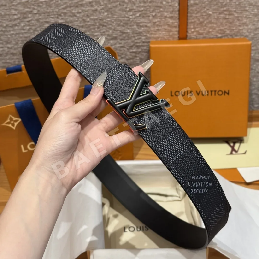 루이비통 리버서블 다모플라쥬 벨트 상세 이미지 5