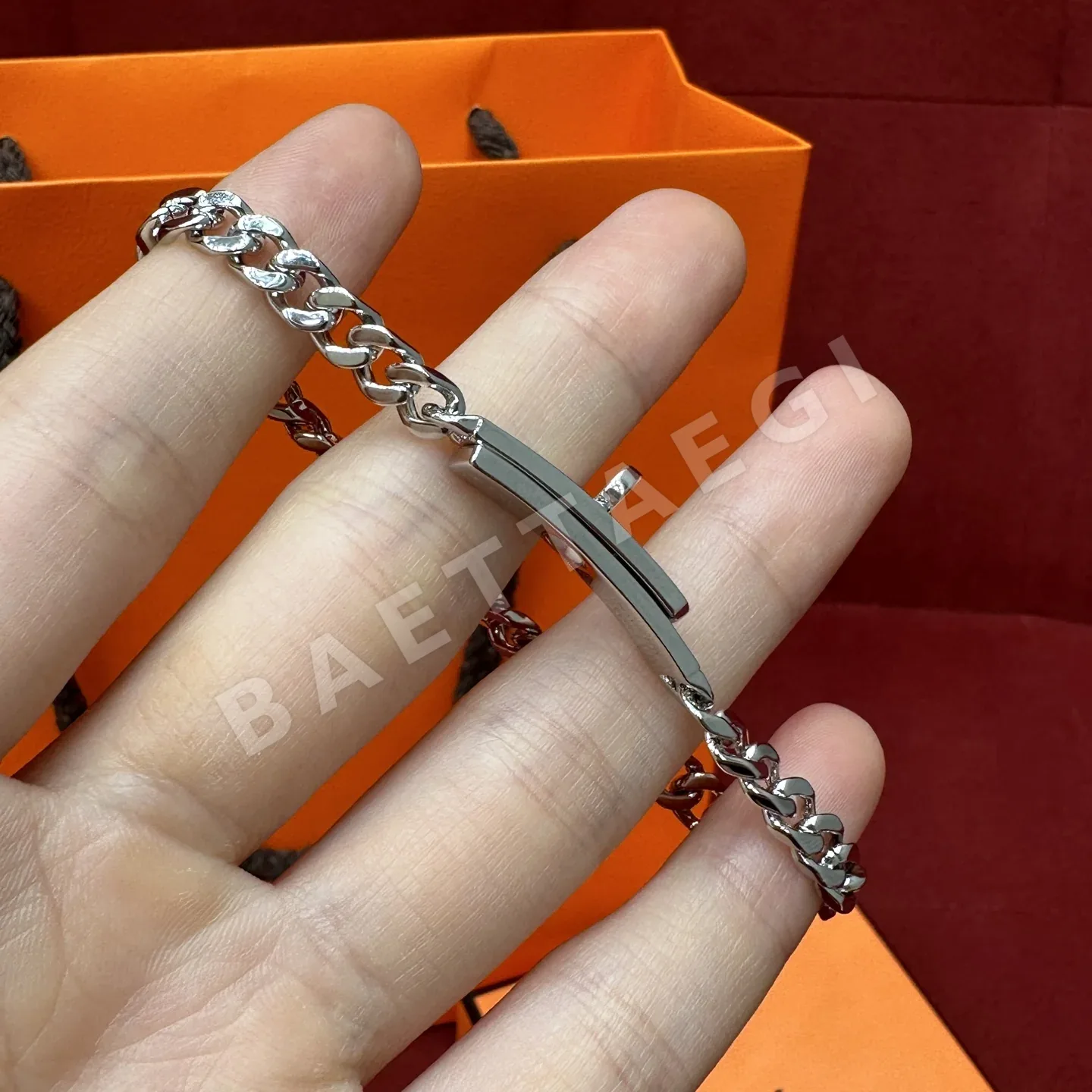 에르메스 켈리 그르메 다이아몬드 팔찌 상세 이미지 3
