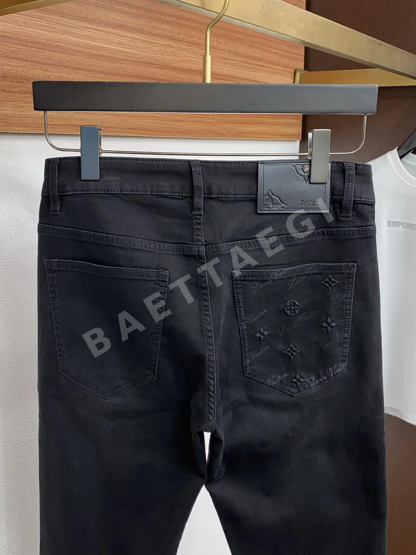 루이비통 남성 데님 바지 상세 이미지 9