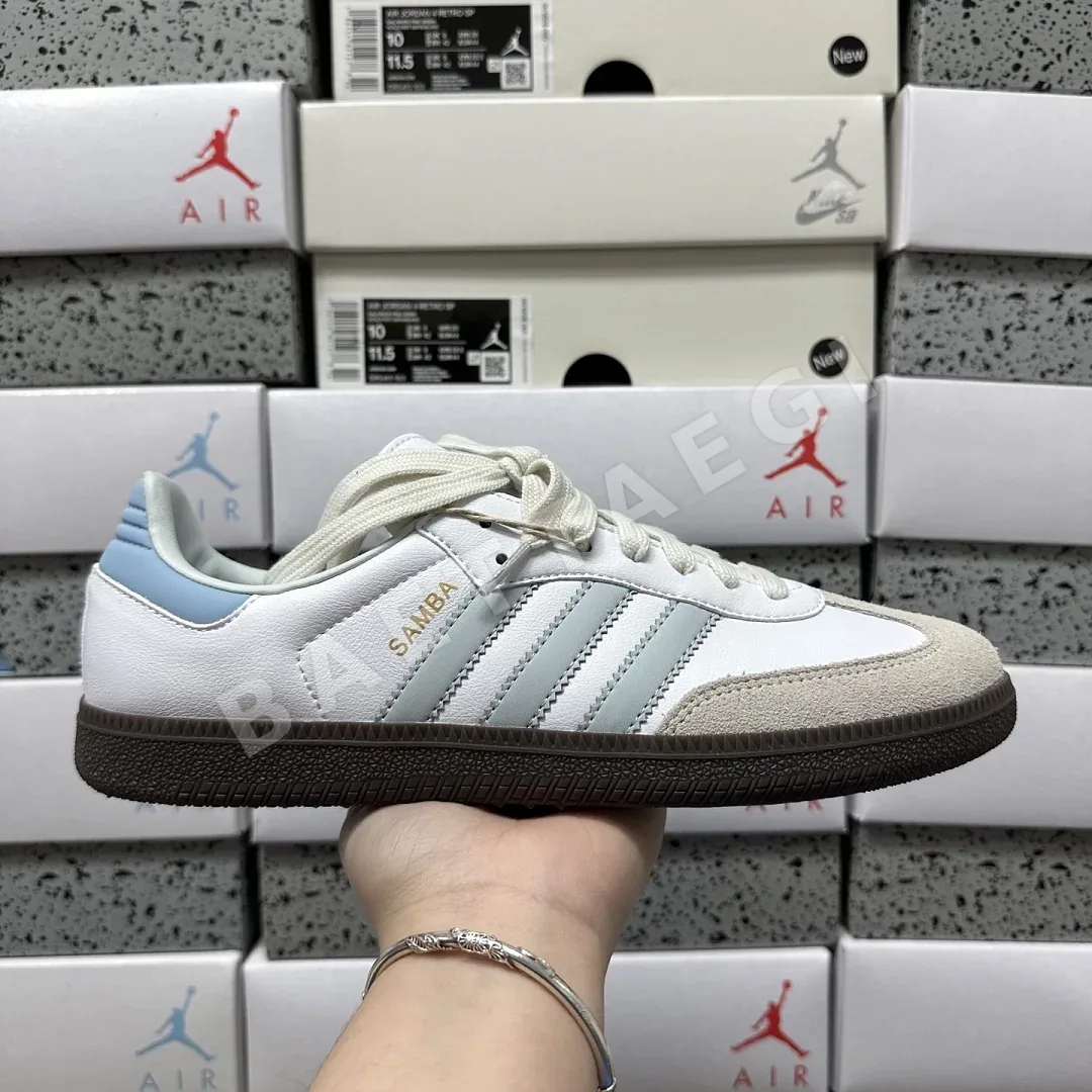 아디다스 [GOD] 삼바 OG ID2055 200816 Adidas Samba OG White Halo Blue 상세 이미지 5
