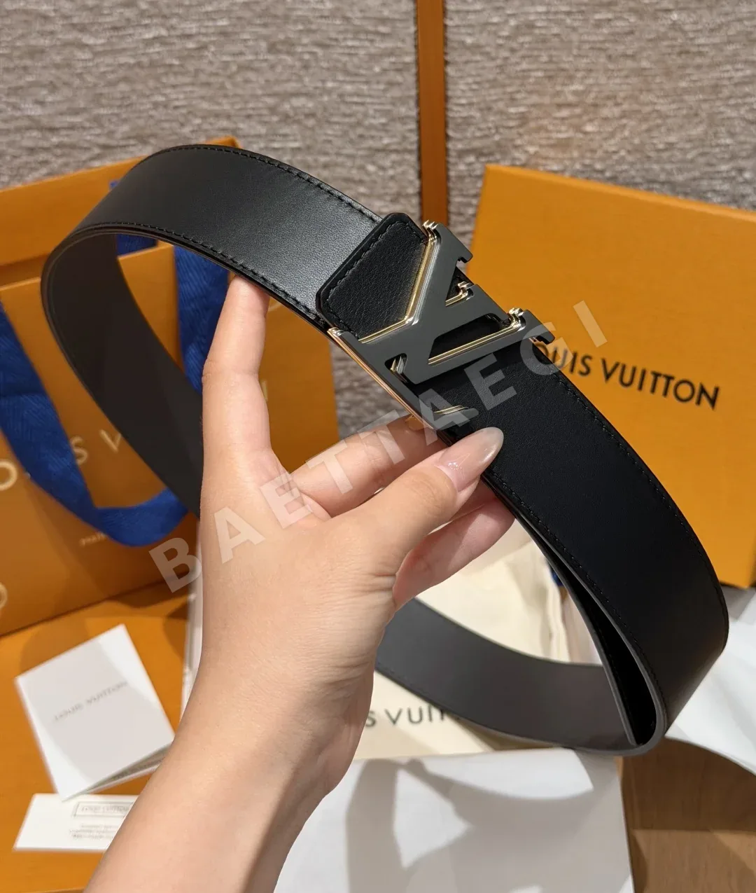 루이비통 옵티컬 40mm 리버시블 벨트 상세 이미지 3