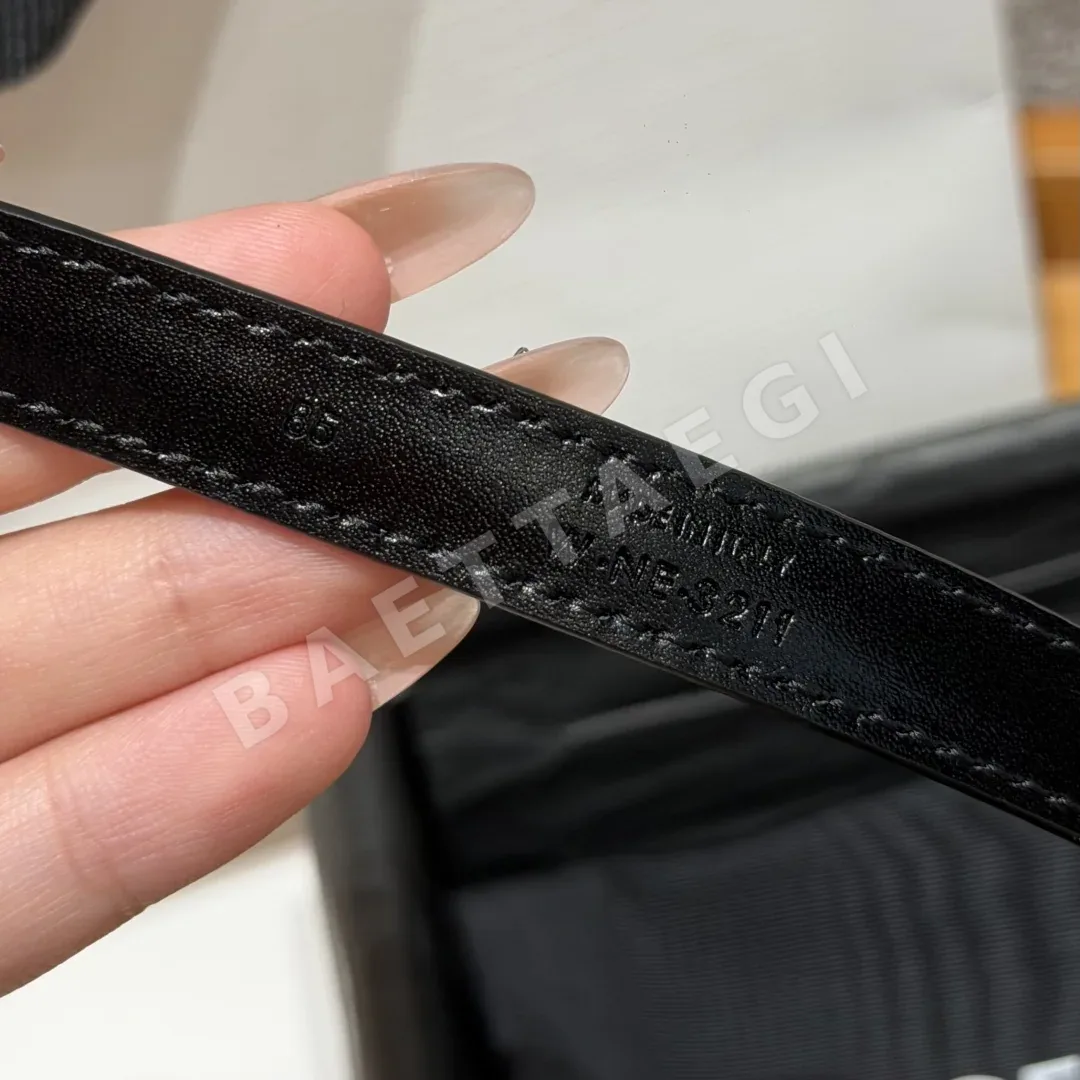 셀린느 MAISON 13mm 골드 버클 슬림 벨트 상세 이미지 7
