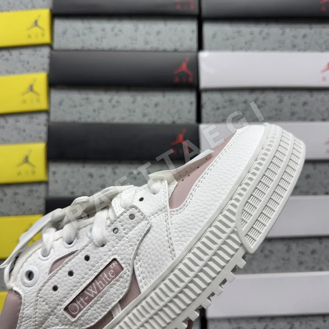 오프화이트 3.0 오프 코트 로우 화이트 핑크 202510 Off White 3.0 Off Court Low 상세 이미지 4