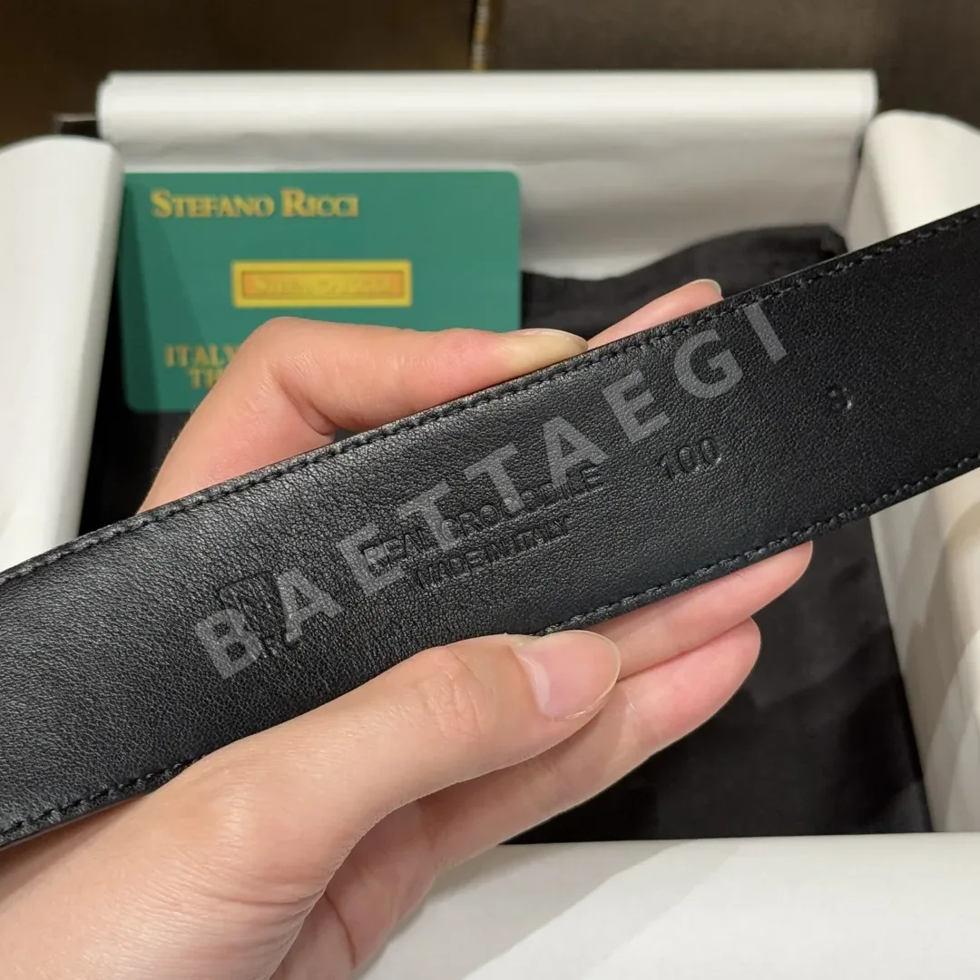 스테파노리치 독수리 머리 장식 양면 가죽 벨트 상세 이미지 10