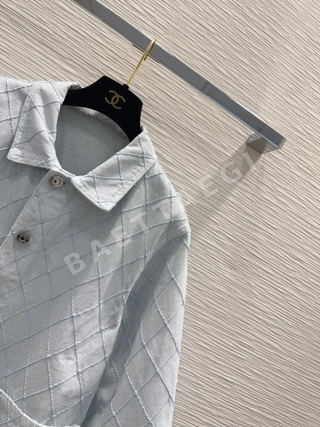 샤넬 여성 데님 자켓 상세 이미지 4