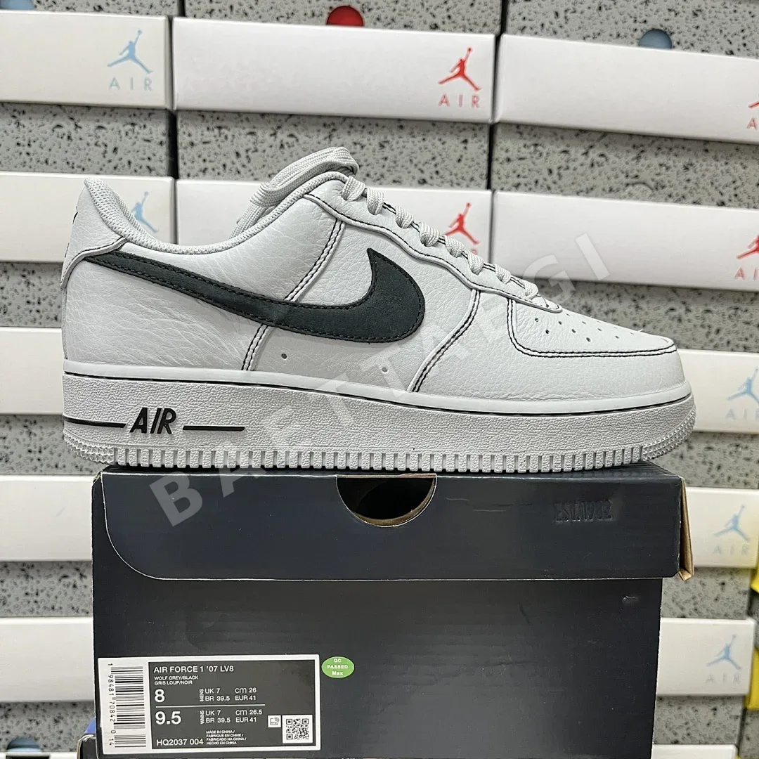 나이키 [MAX] 에어 포스 1 로우 그레이 블랙 HQ2037-004 201120 Nike Air Force 1 Low '07 LV8