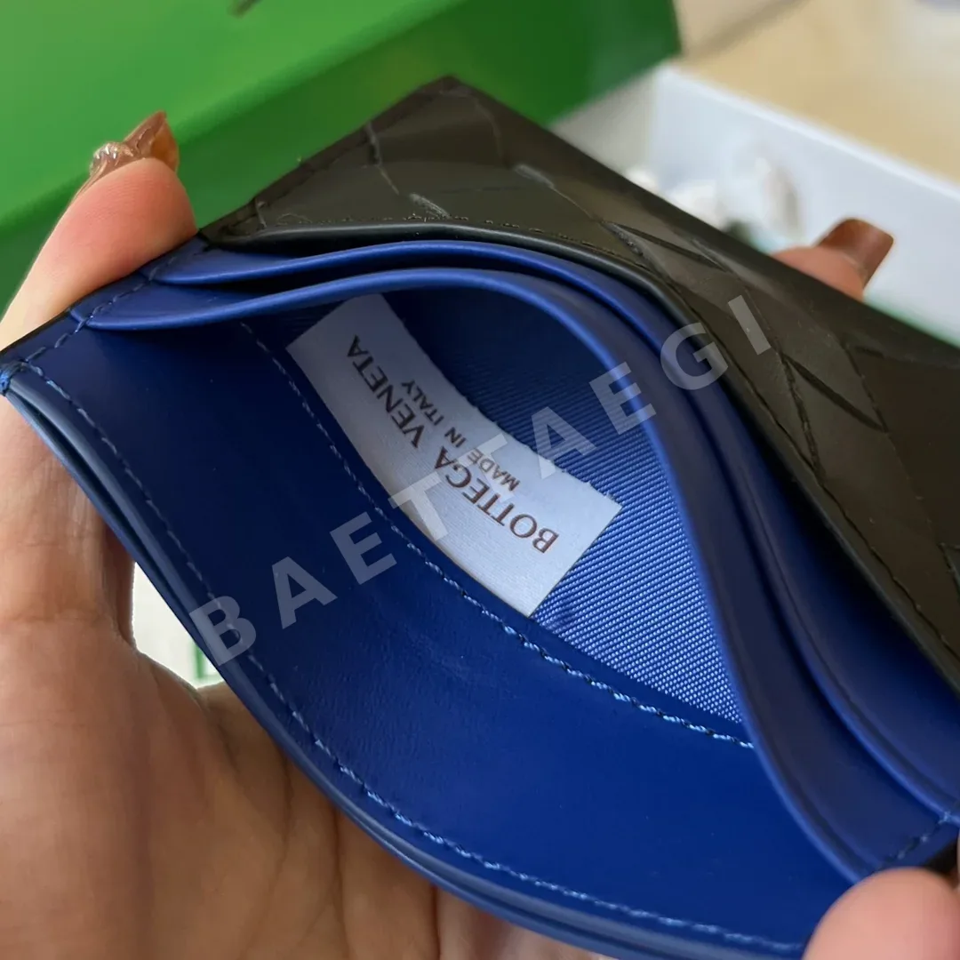 보테가베네타 뉴 우븐 컬러 블록 카드 지갑 4990 상세 이미지 8