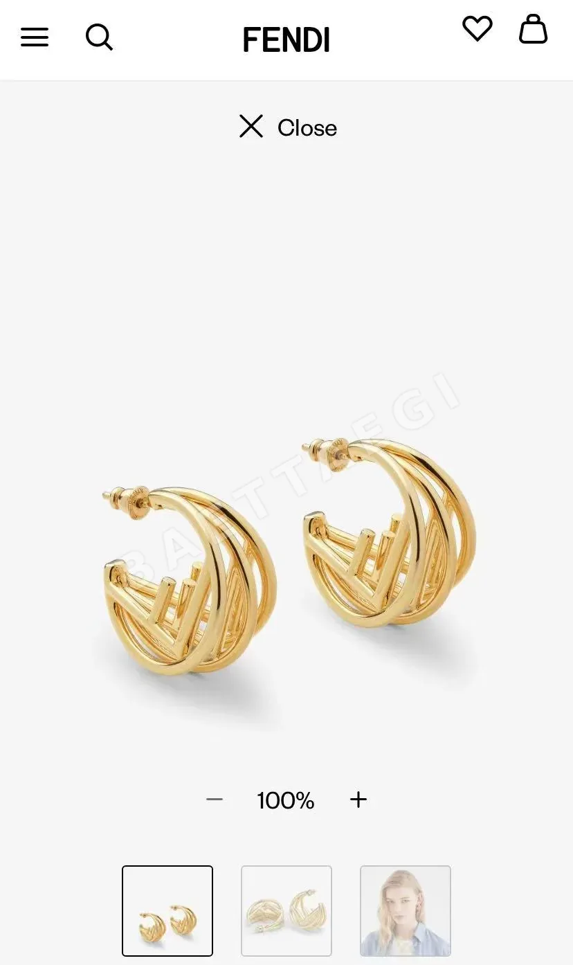 펜디 귀걸이 71421 Fendi Earrings 상세 이미지 2