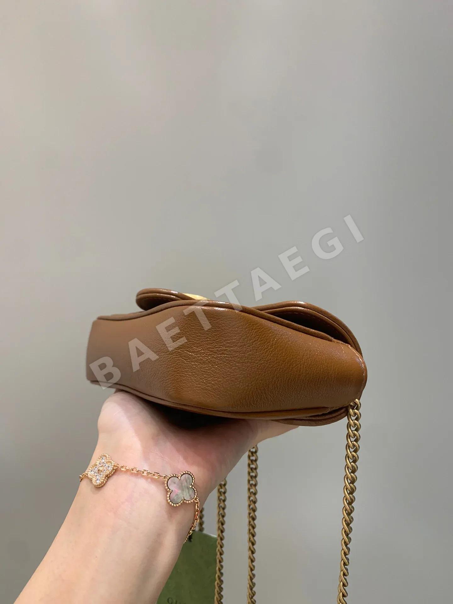 구찌 마몬트 카라멜 미니 숄더백 16.5CM476433 상세 이미지 7