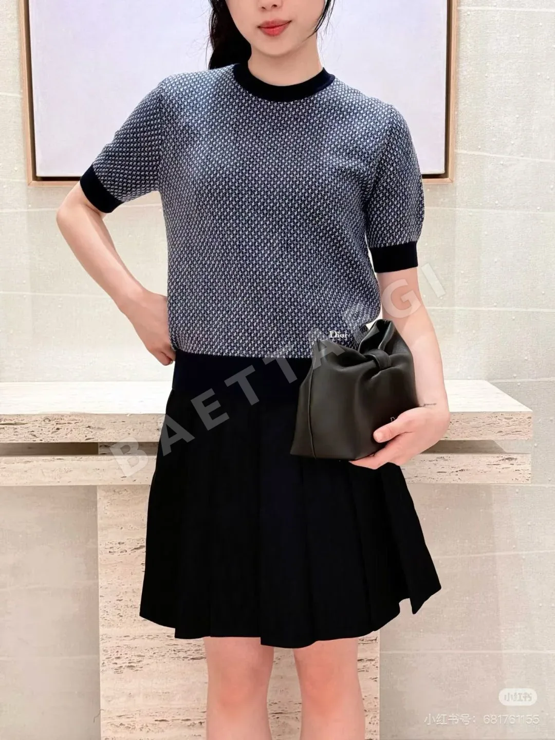 디올 여성 반팔 티셔츠 상세 이미지 3