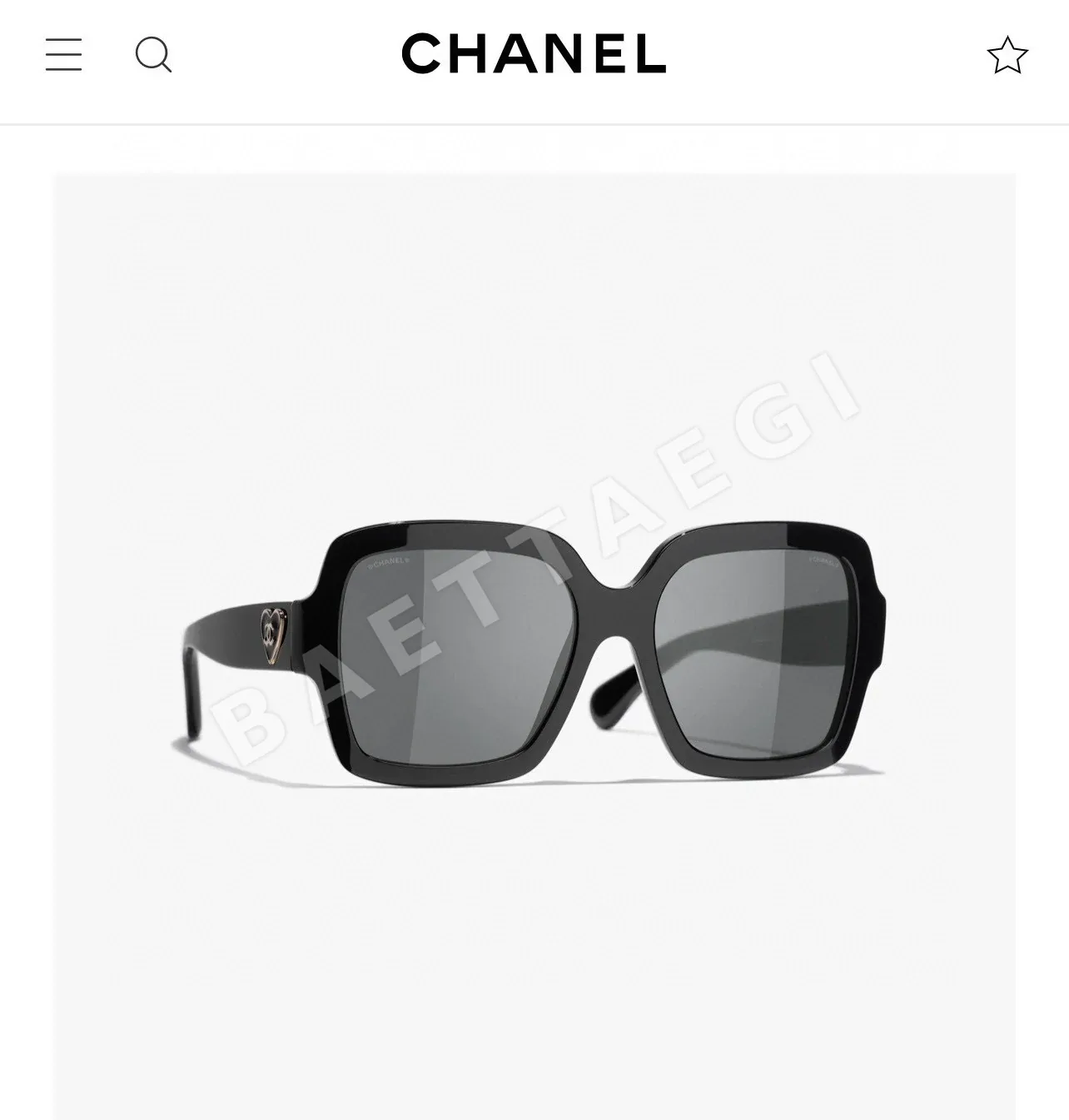 샤넬 선글라스 73511 Chanel Sunglasses 상세 이미지 5