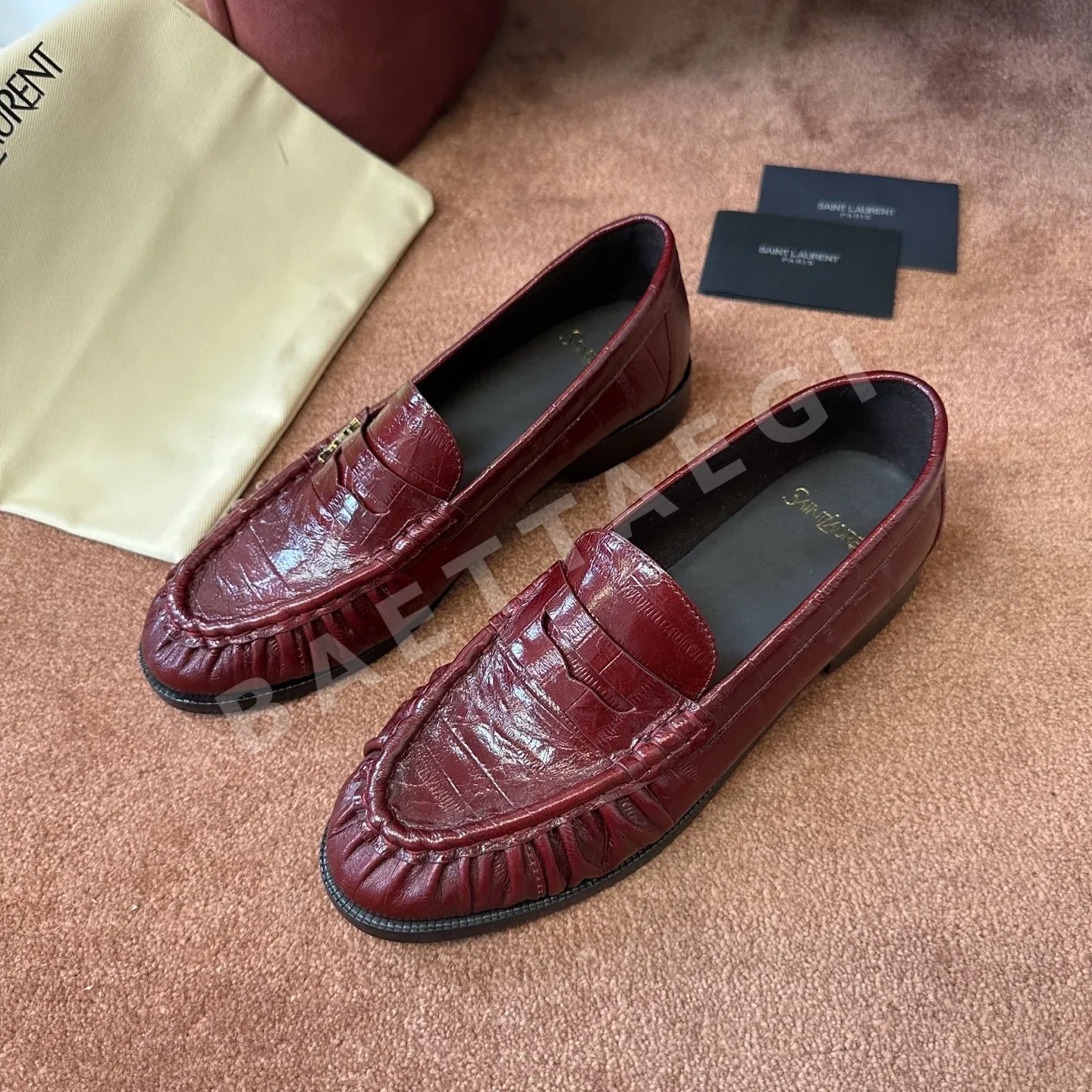 생로랑 YSL 앞코 덮인 뮬 상세 이미지 2