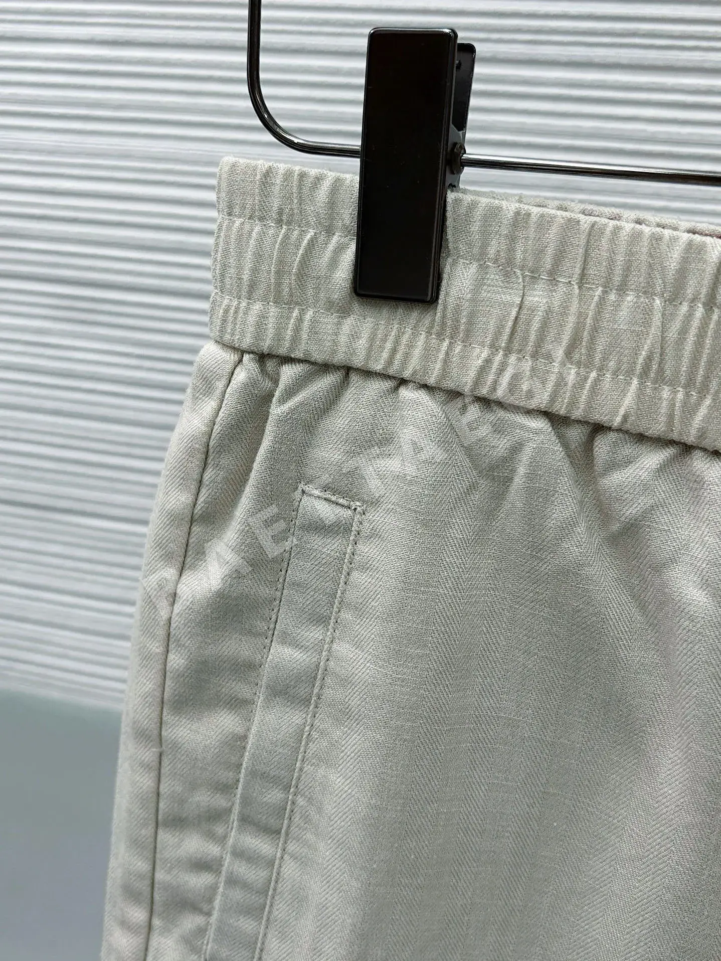 로로피아나 린넨 코튼 남성 반바지 상세 이미지 3