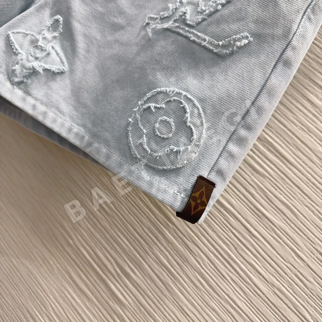 루이비통 모노그램 자카드 여성 바지 상세 이미지 4