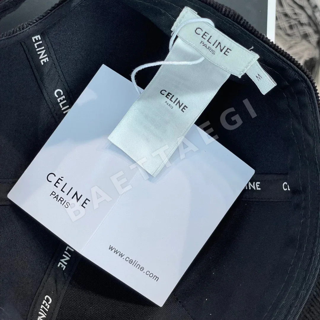 셀린느 개선문 자수 코듀로이 베이스볼캡 상세 이미지 8