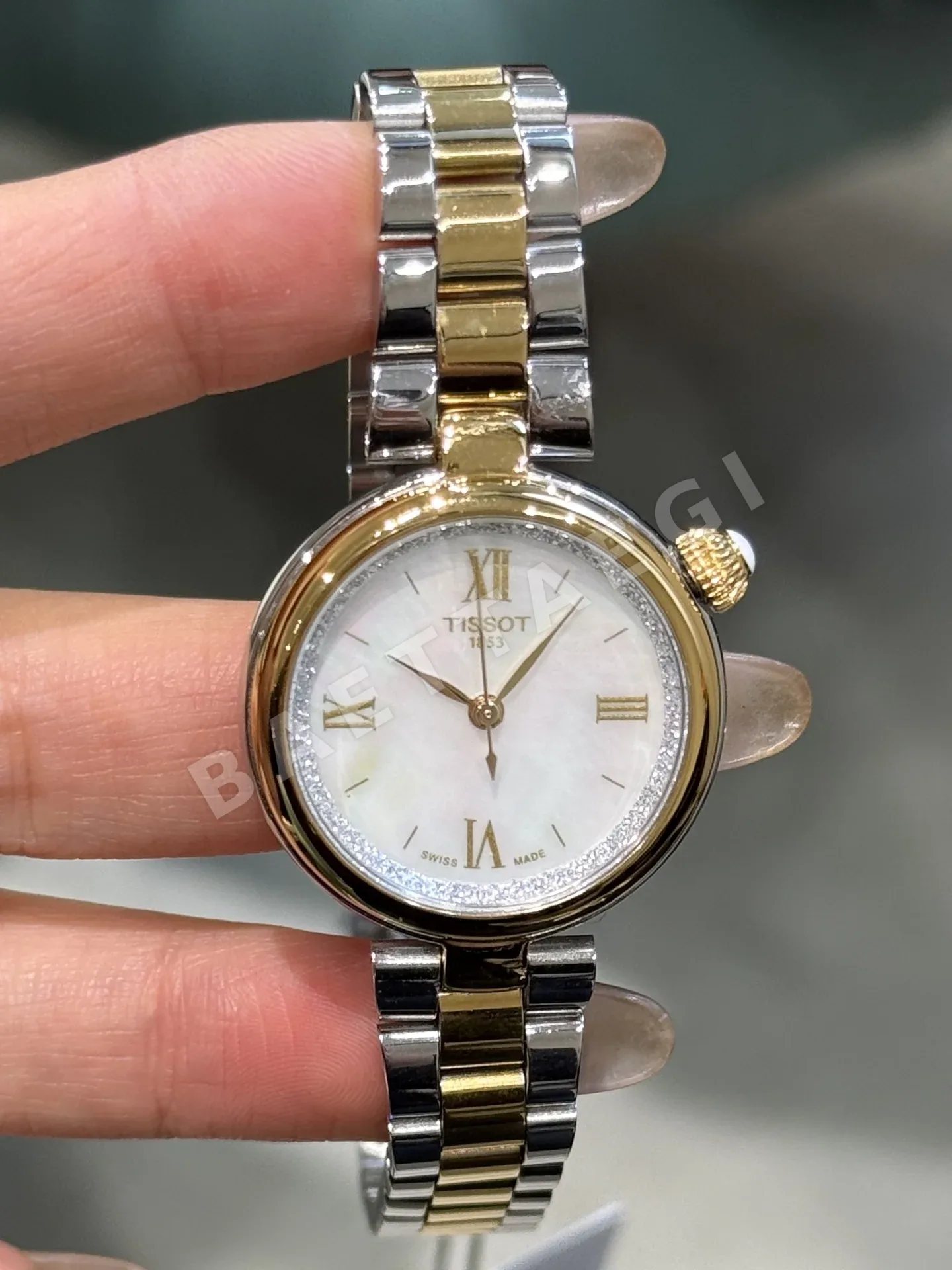 티쏘 T152 316 L 스틸 사파이어 쿼츠 여성 시계 레플리카 45552 Tissot 상세 이미지 3