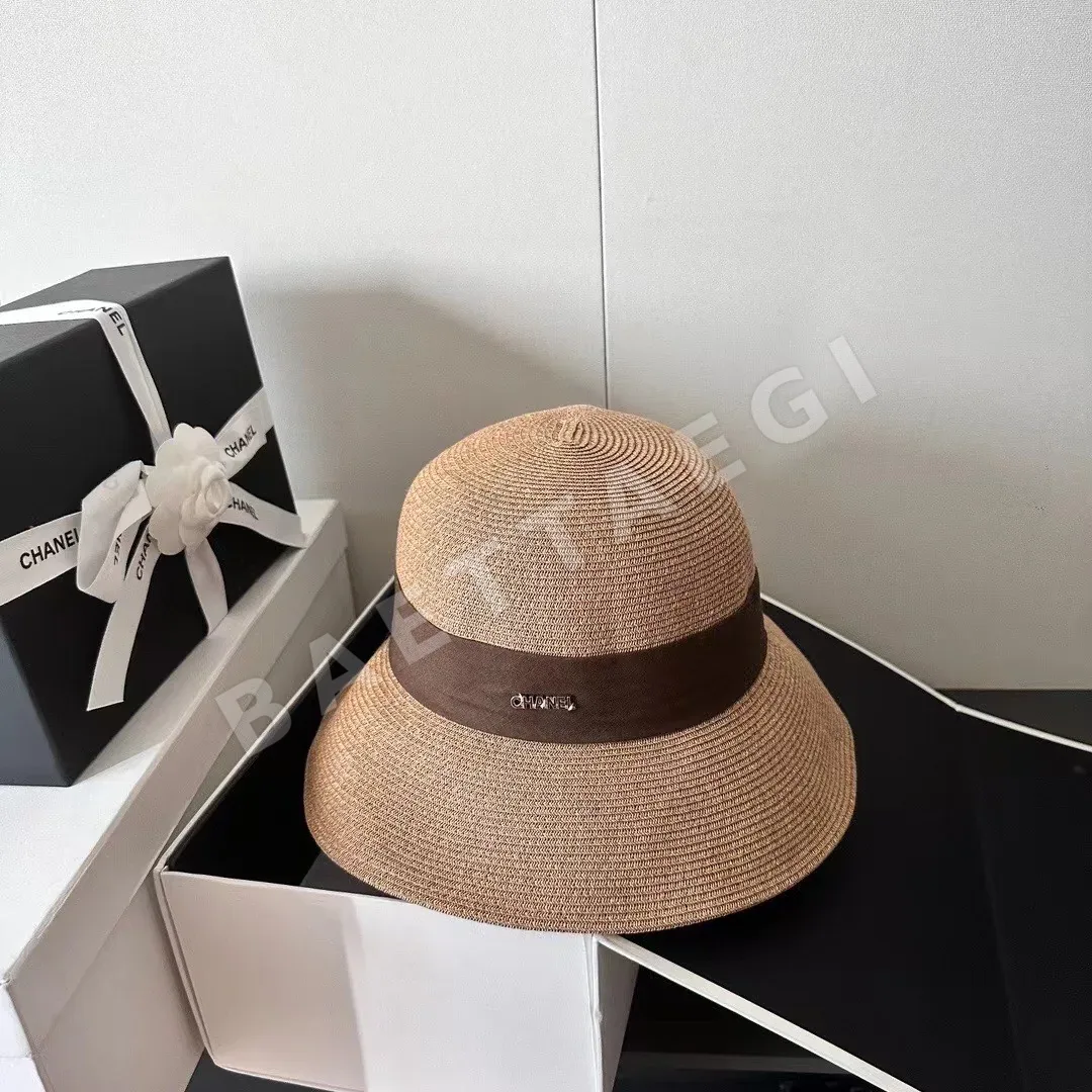 샤넬 챙 넓은 밀짚 어부 모자 상세 이미지 6