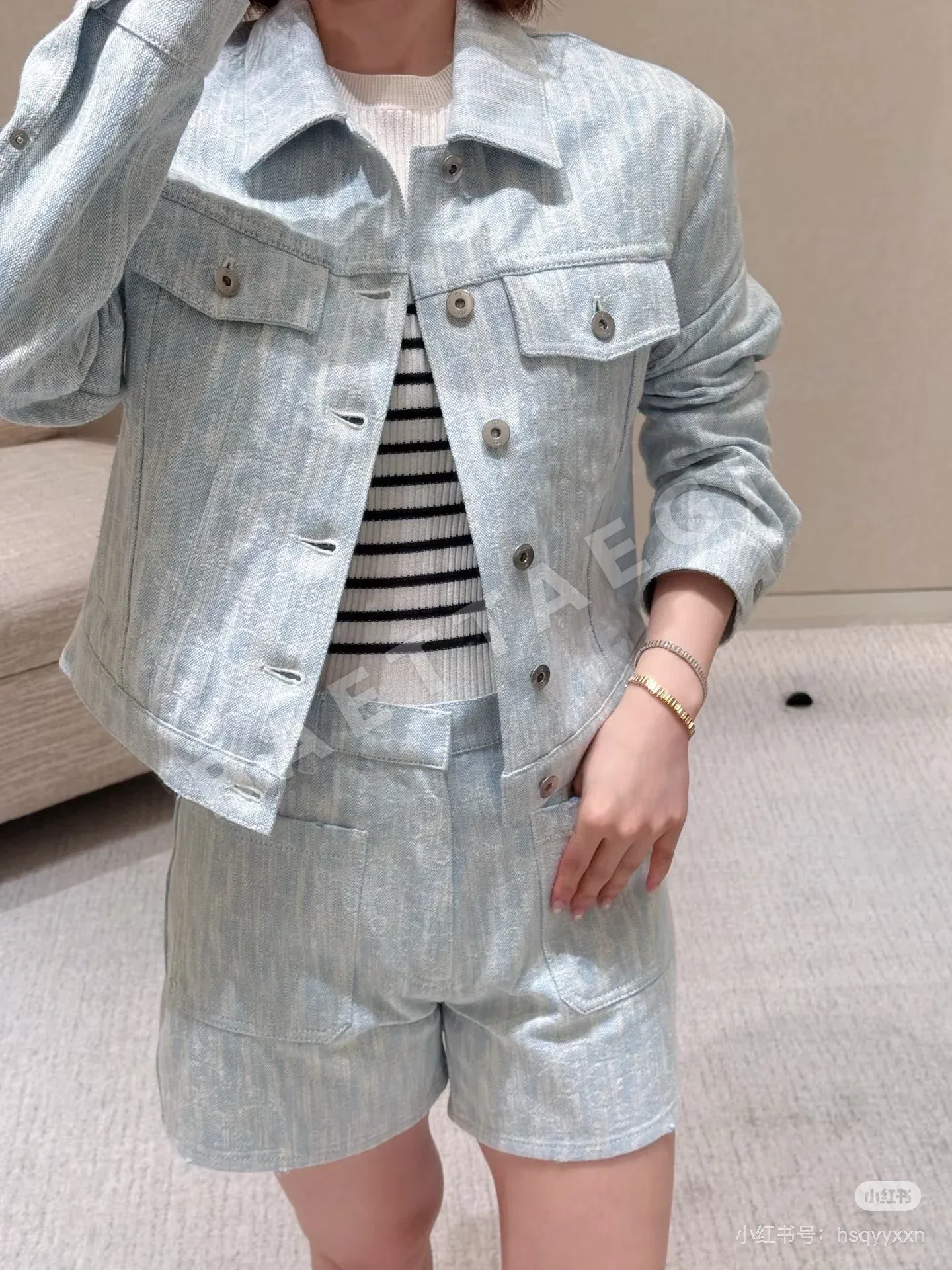 디올 3D 테일러드 여성 자켓 114782