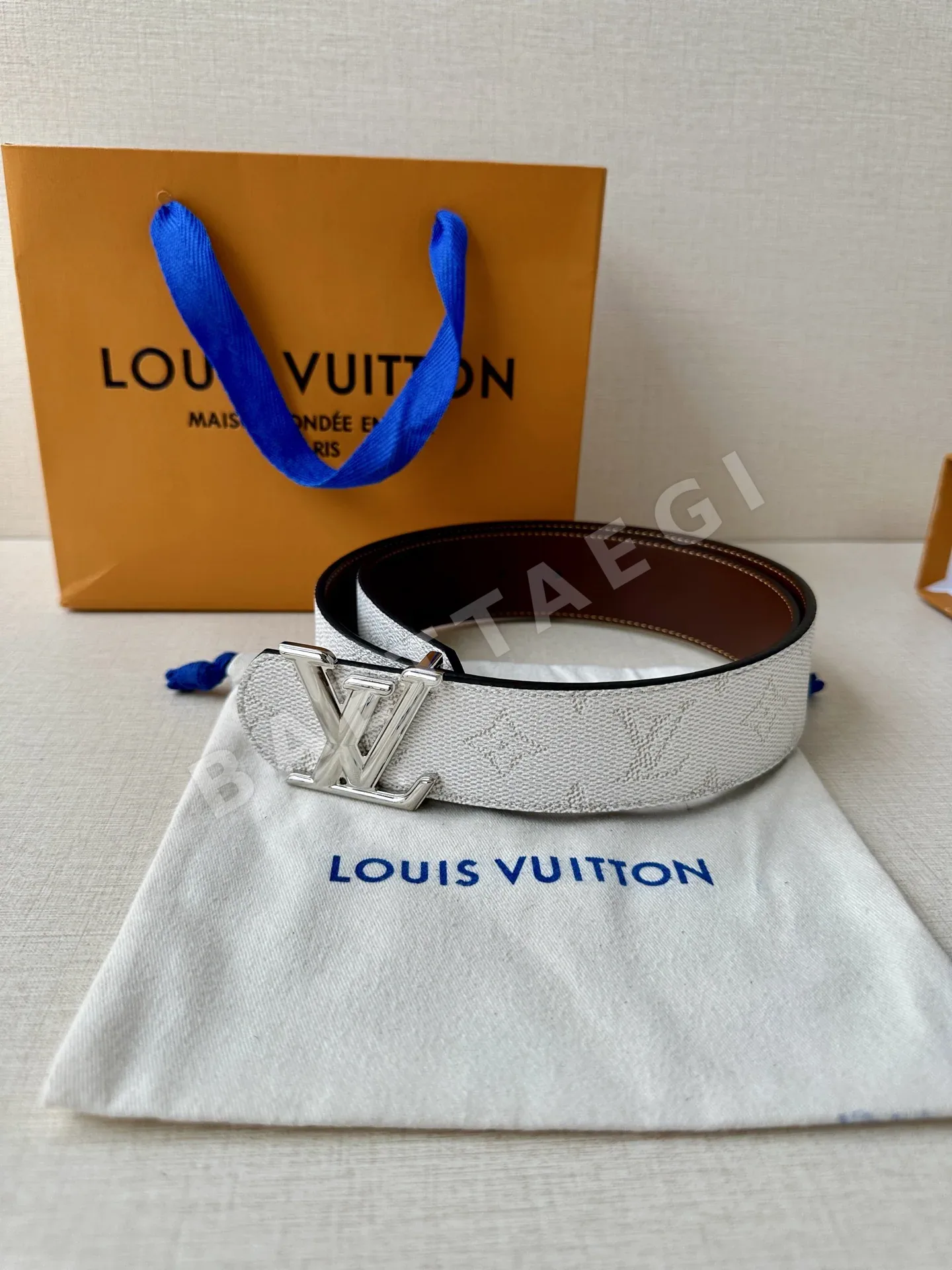 루이비통 LV 디멘션 모노그램 리버시블 벨트 상세 이미지 6