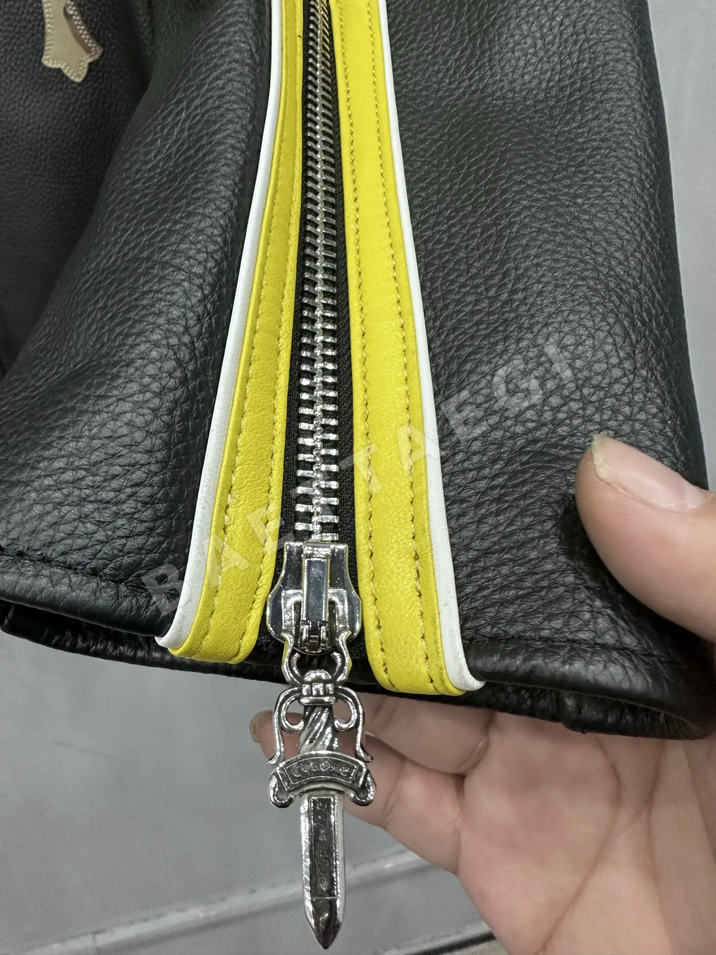크롬하츠 섹스레코드 가죽 모터사이클 자켓 상세 이미지 8