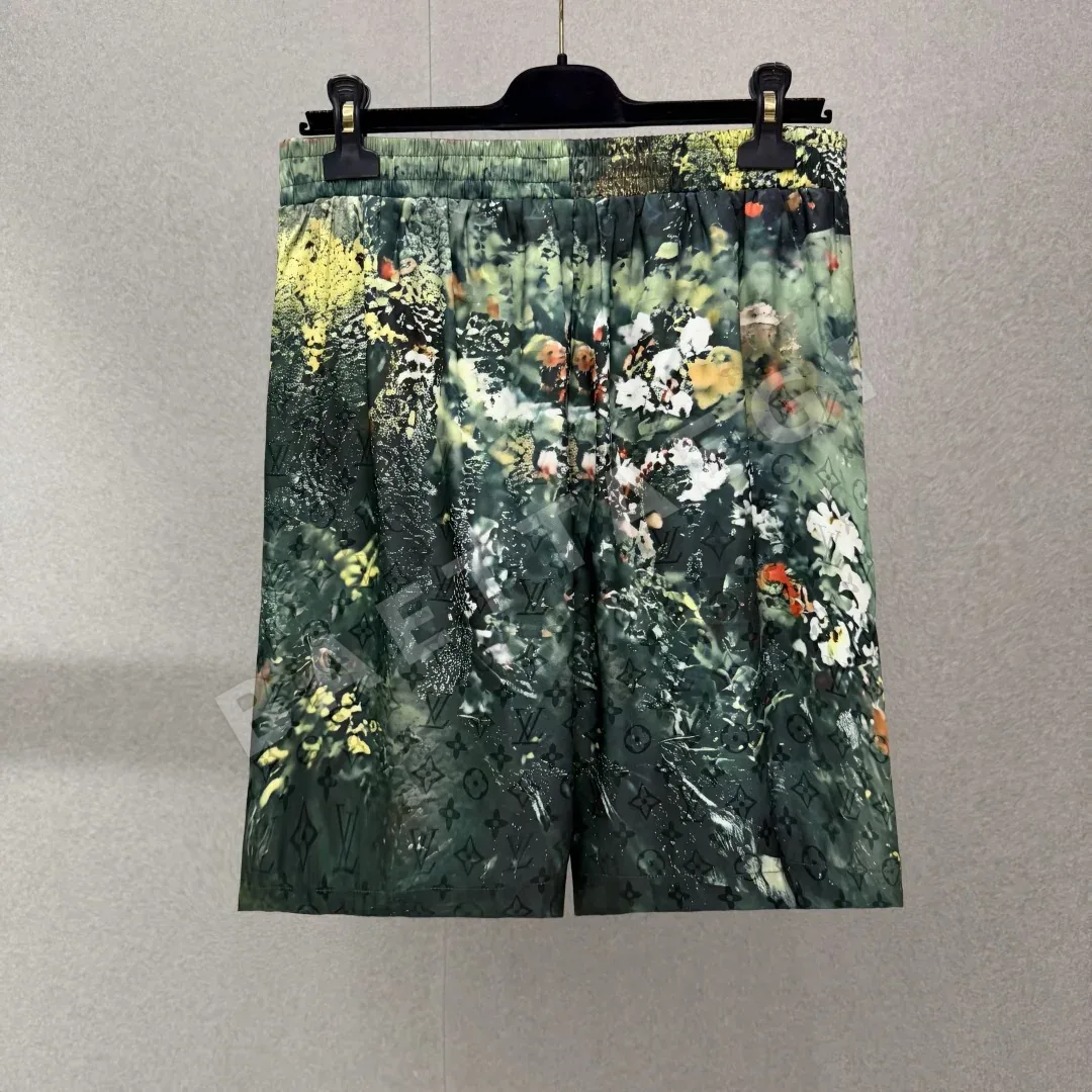루이비통 모노그램 실크 반바지 상세 이미지 2