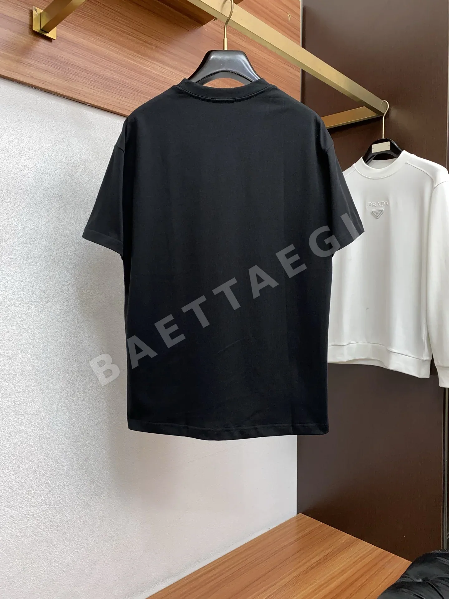 발렌시아가 크루넥 화이트 남성 반팔 티셔츠 상세 이미지 10