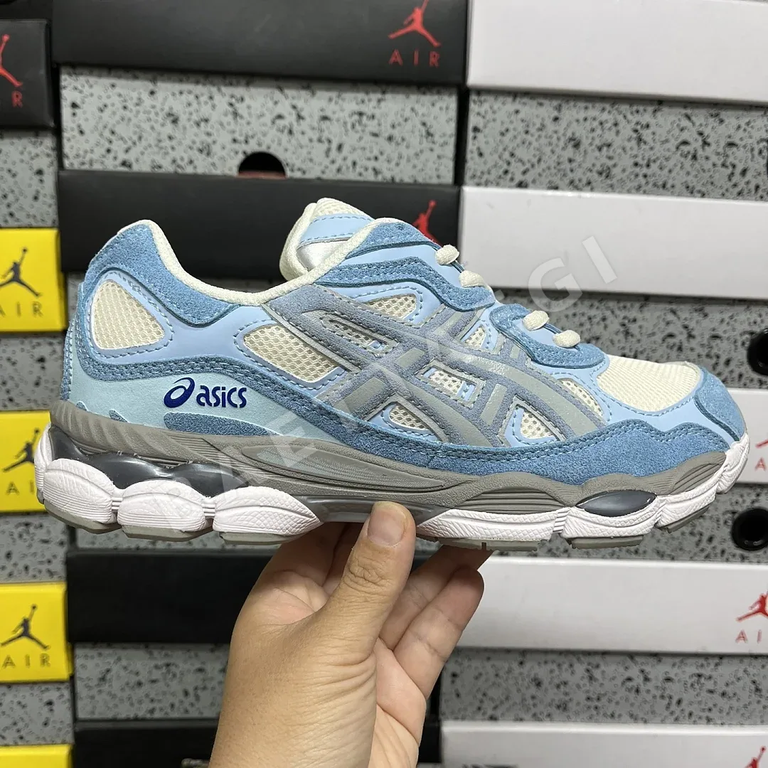 아식스 [RT] 젤 NYC 1203A383-107 200361 Asics Gel-NYC Cream Arctic Sky 상세 이미지 5
